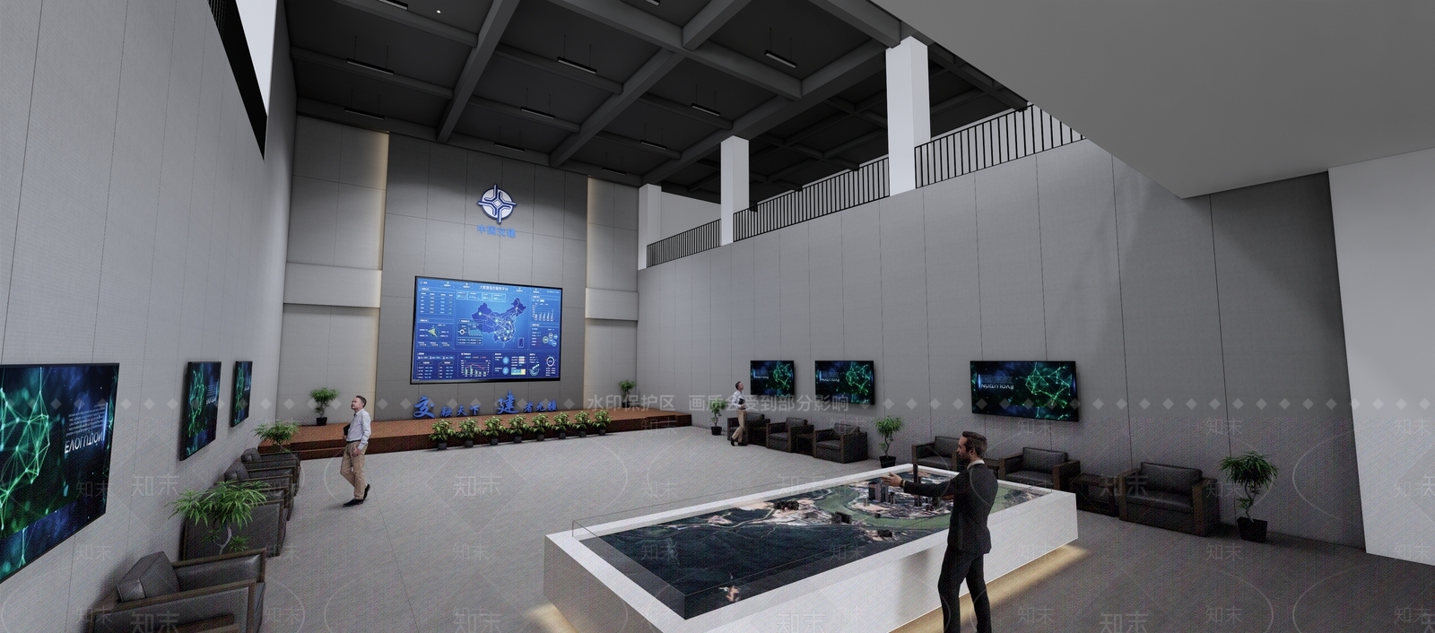 现代工业其他文化空间SU模型下载【ID:1176244877】