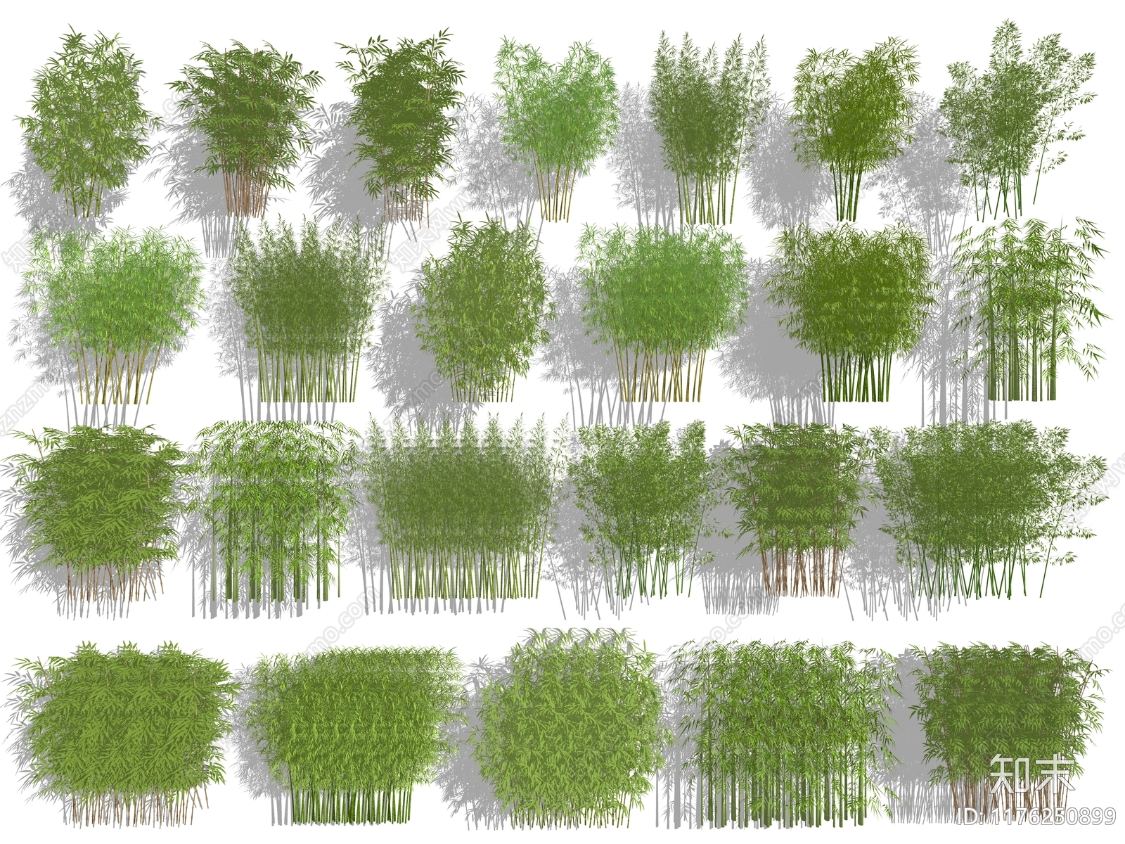 竹子SU模型下载【ID:1176250899】