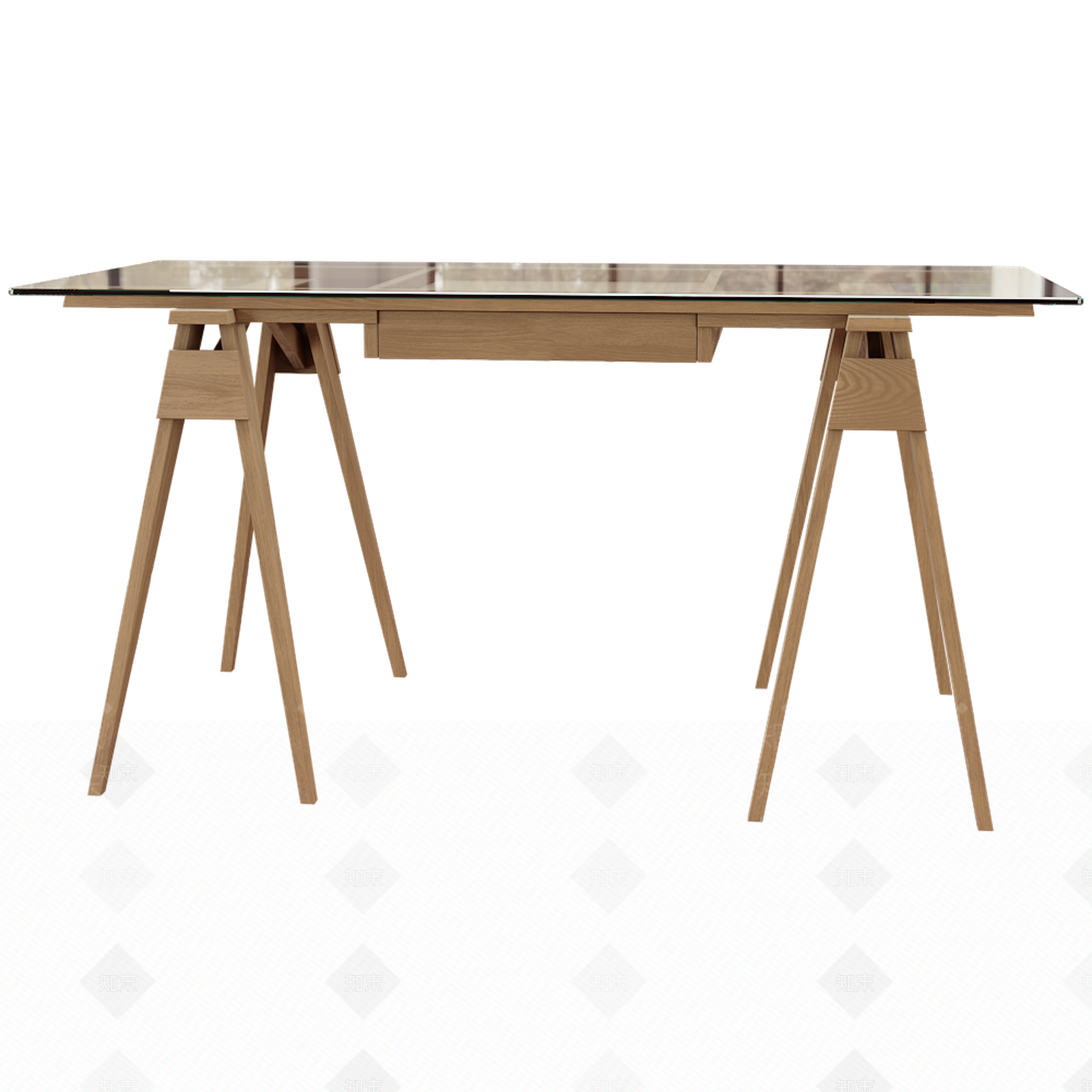 现代欧式餐桌SU模型下载【ID:1176258879】