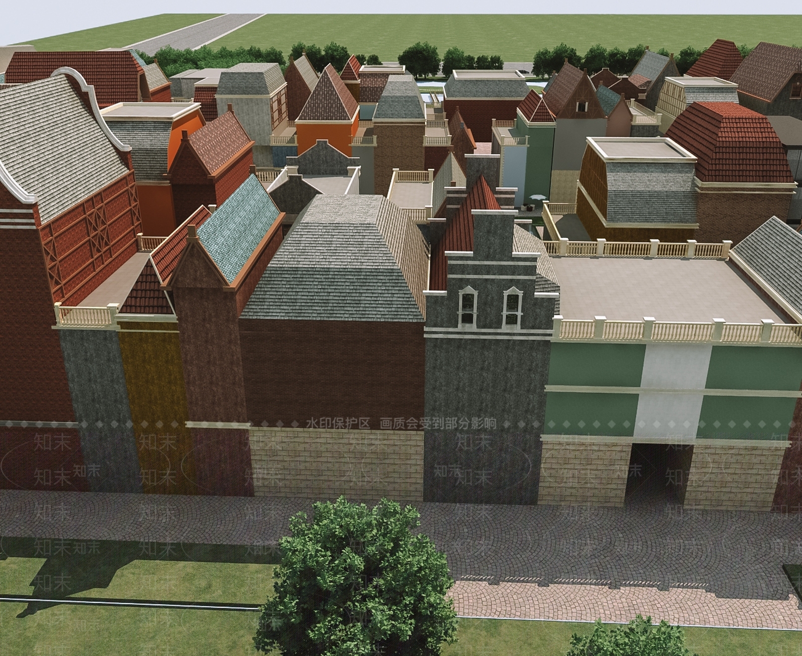 现代单人沙发3D模型下载【ID:1176264847】
