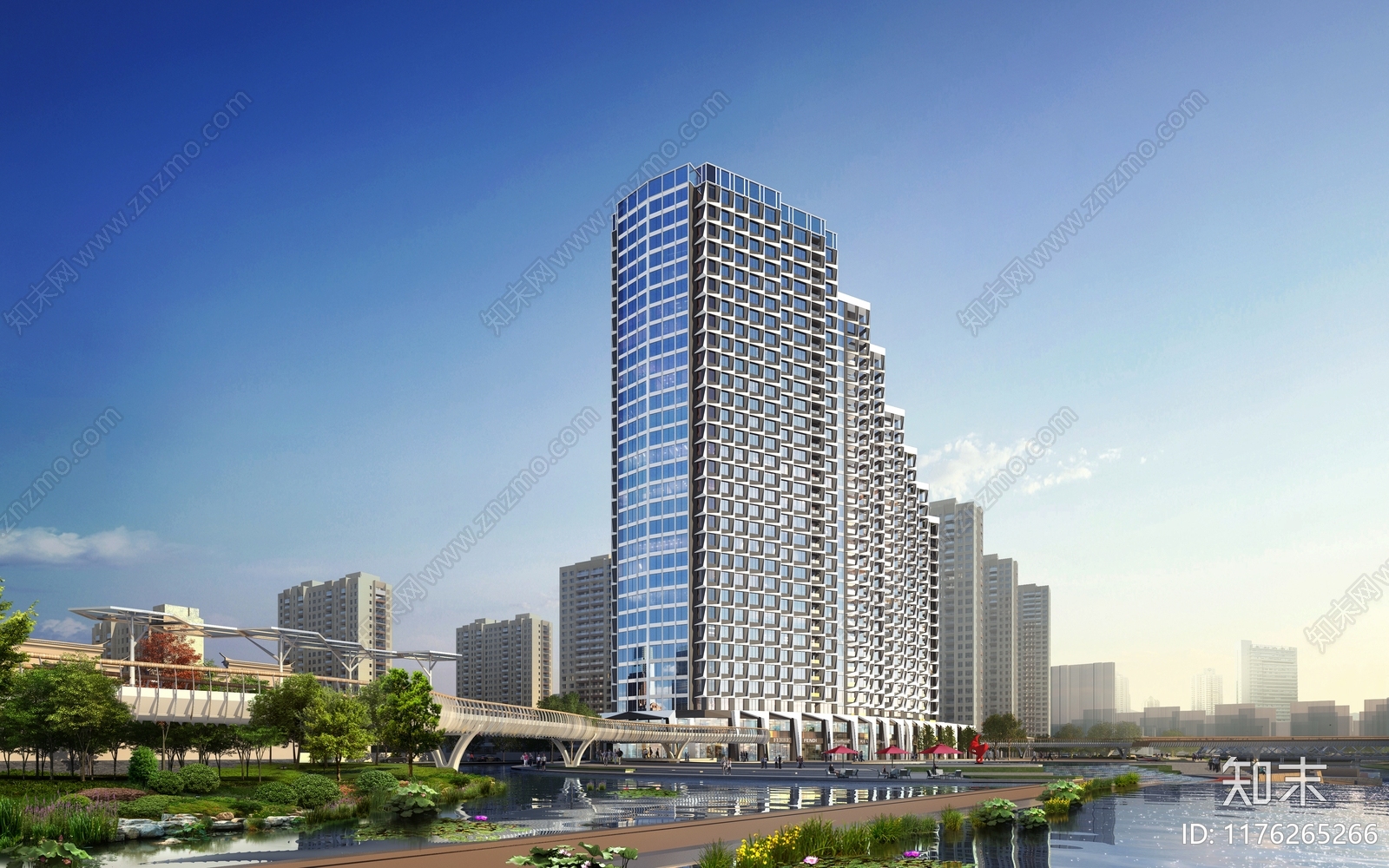 现代小公建SU模型下载【ID:1176265266】