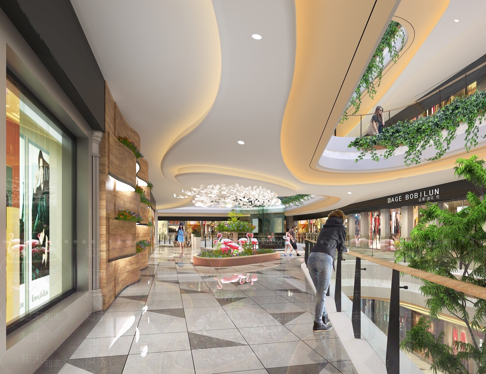 现代商场3D模型下载【ID:1176283350】