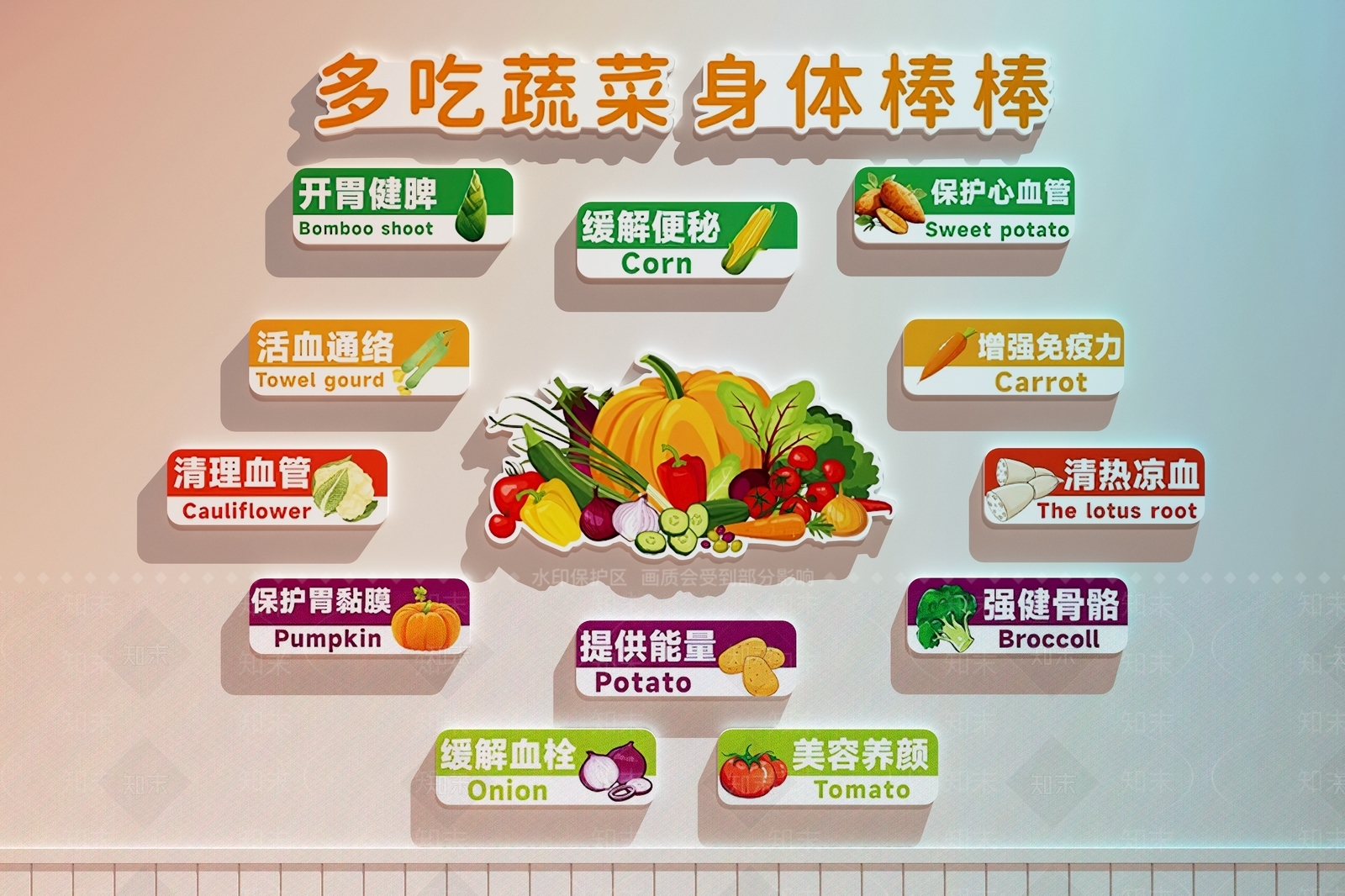 现代水果店3D模型下载【ID:1176283677】