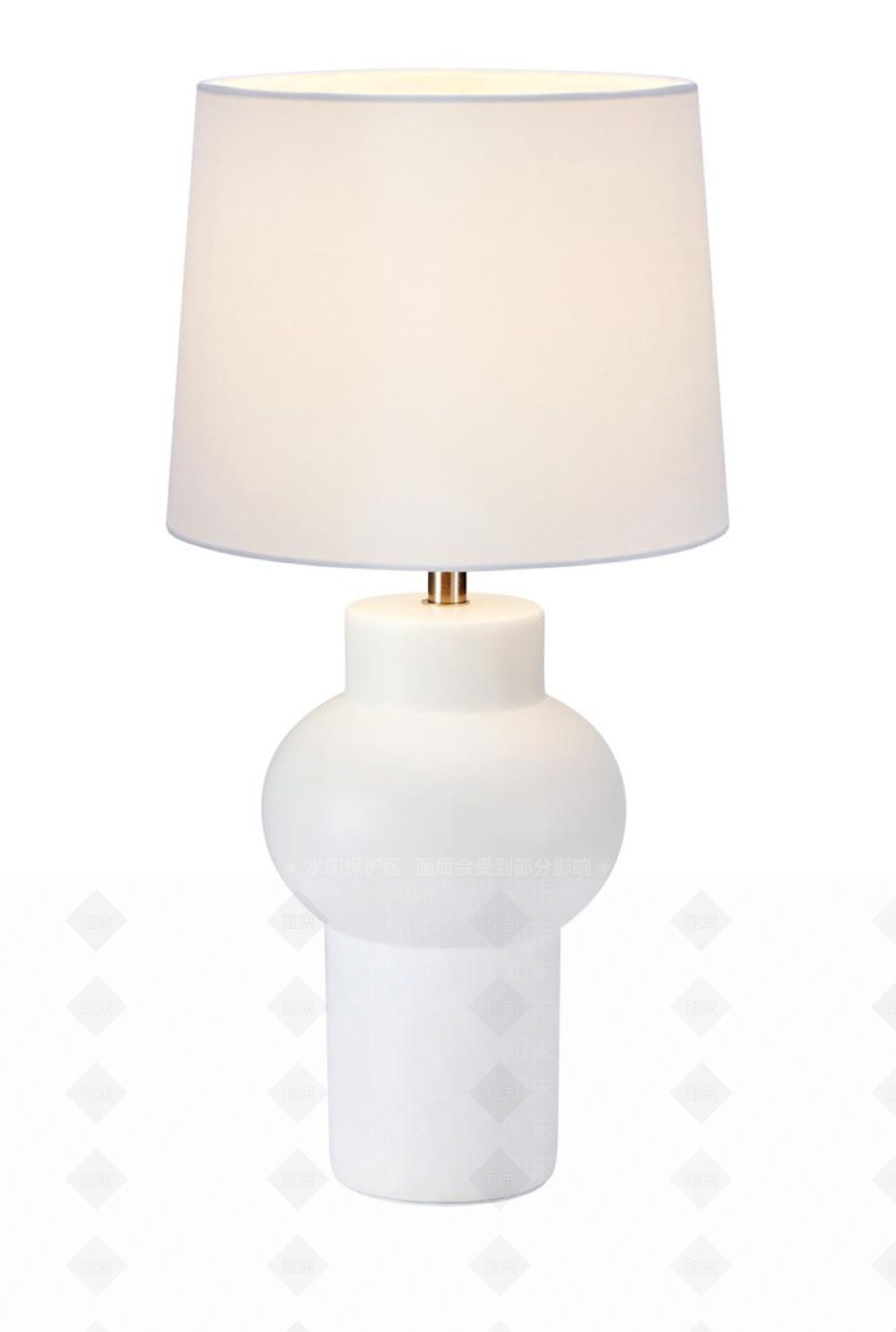 现代欧式台灯SU模型下载【ID:1176322333】