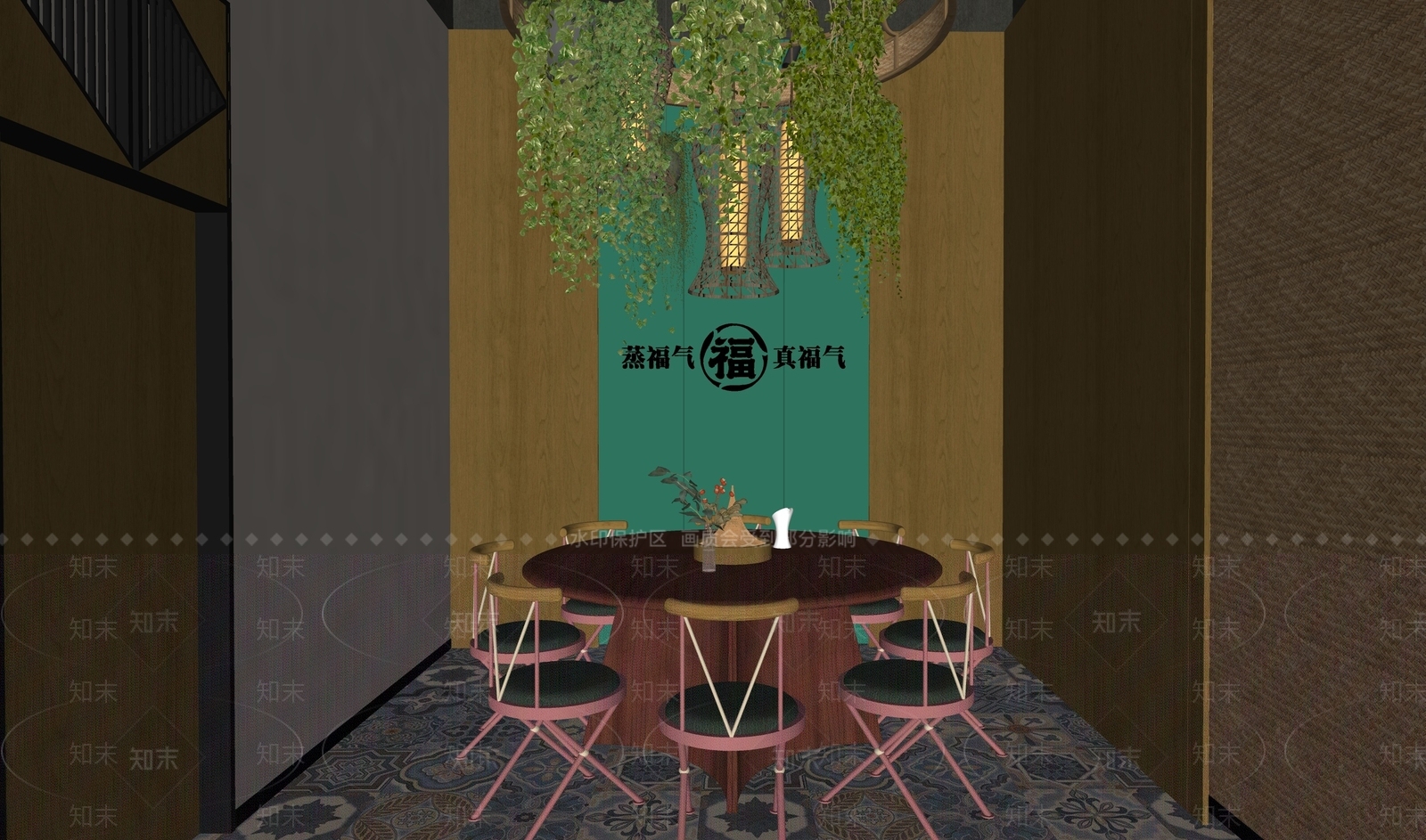 现代包厢SU模型下载【ID:1176322466】