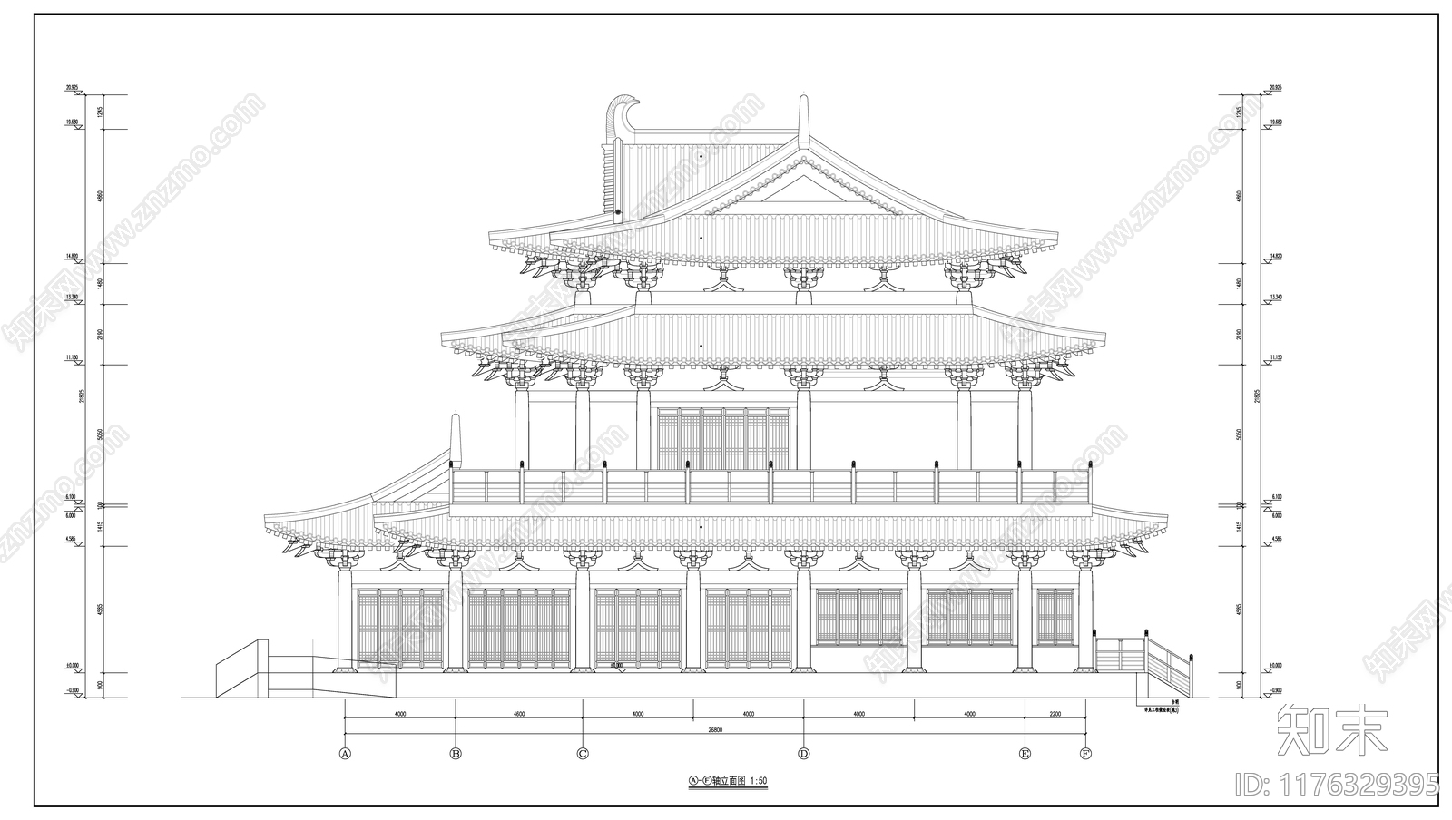 复古中古其他办公建筑施工图下载【ID:1176329395】