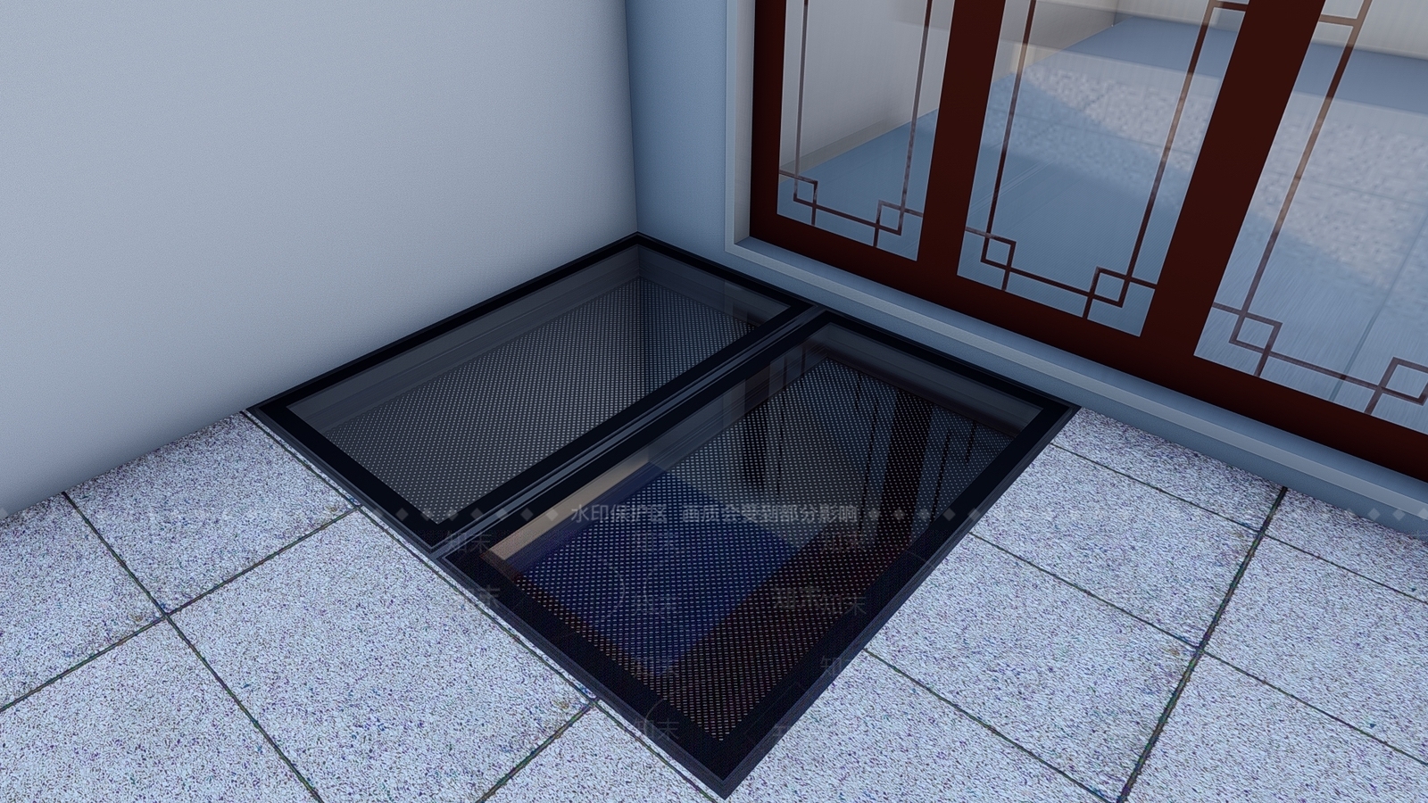 现代别墅SU模型下载【ID:1176330003】