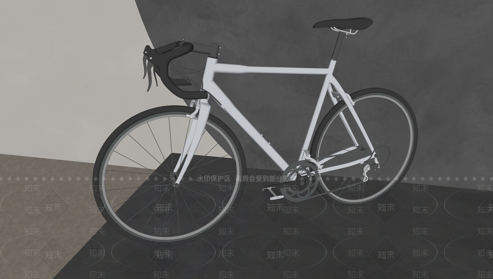 自行车SU模型下载【ID:1176330468】