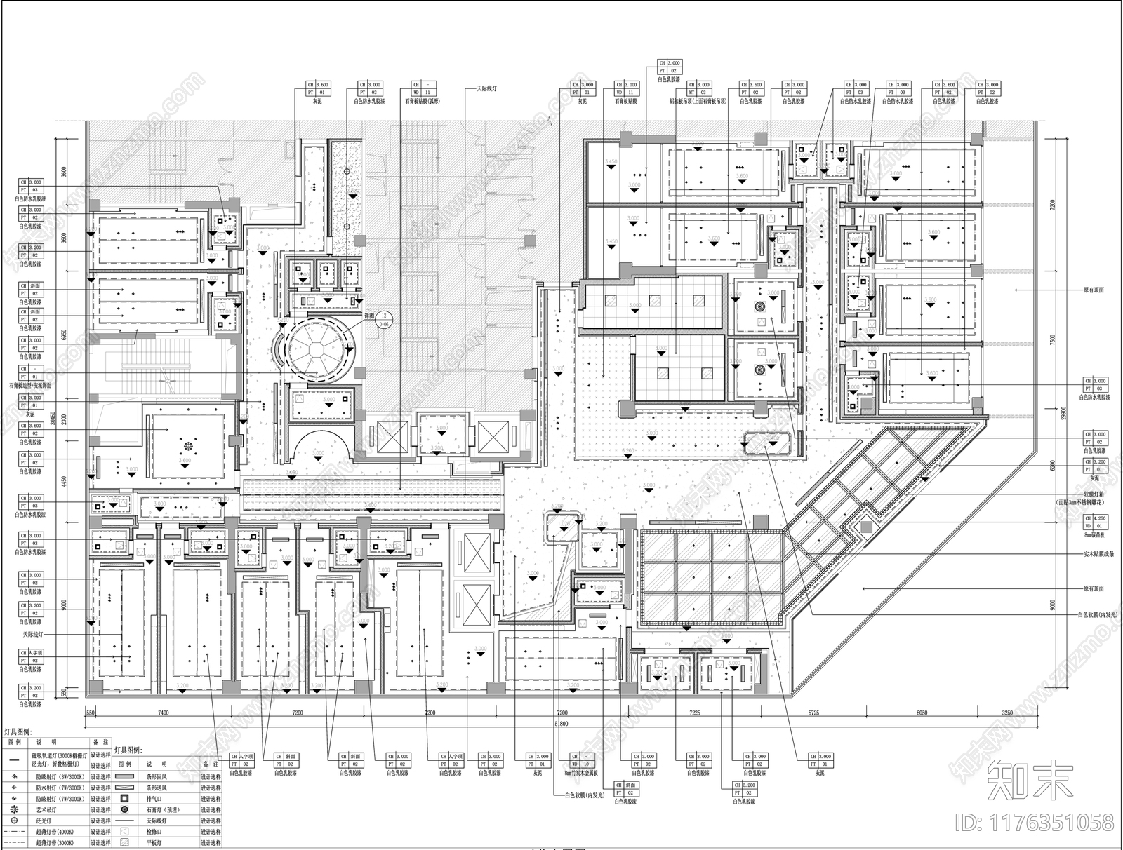 新中式轻奢其他商业建筑施工图下载【ID:1176351058】