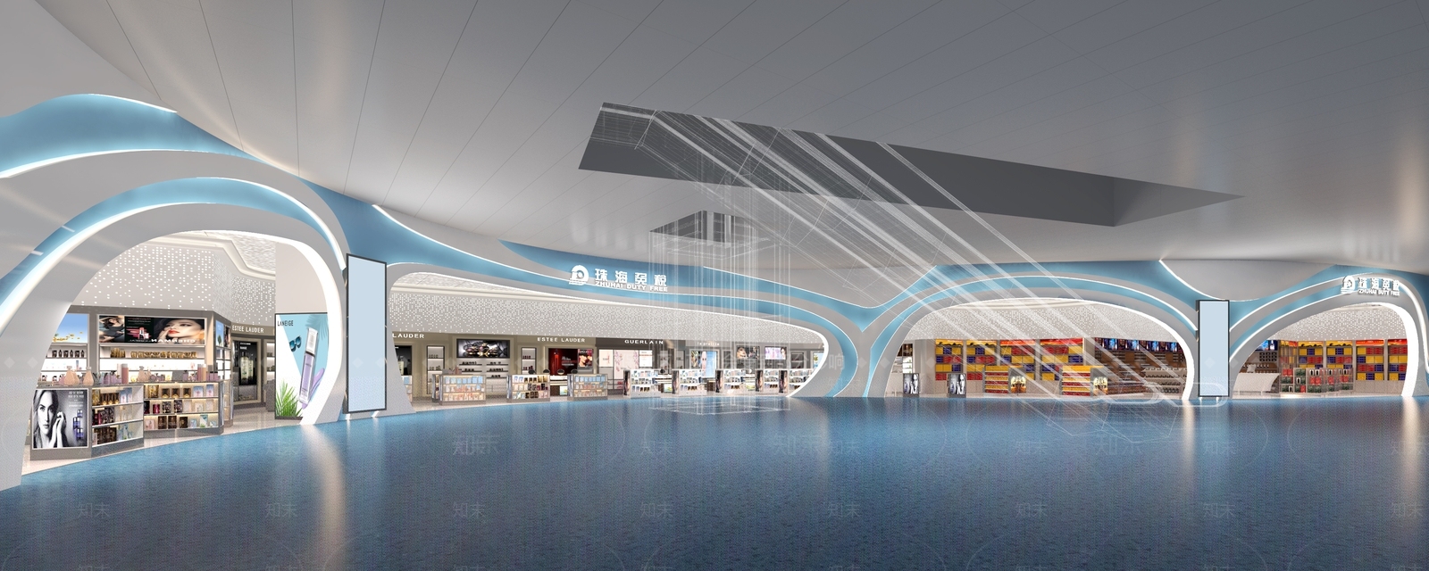 现代其他商业空间3D模型下载【ID:1176387179】