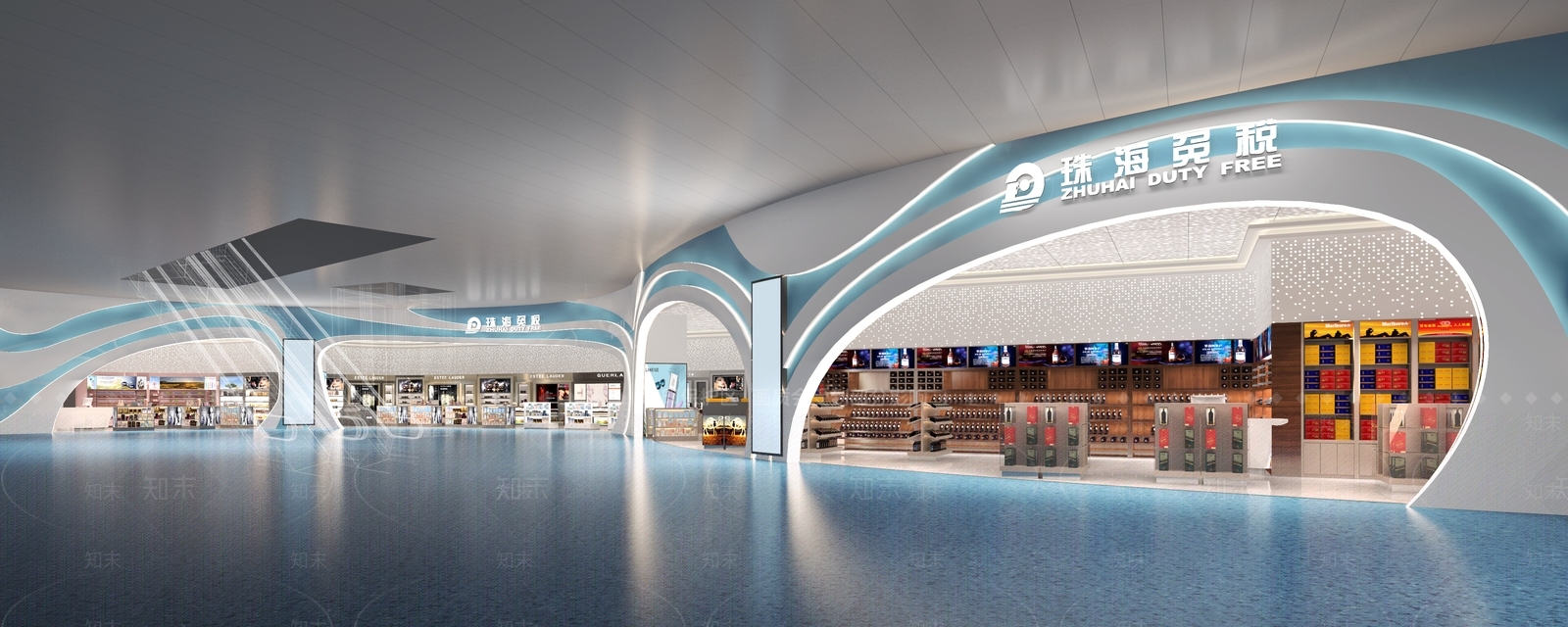 现代其他商业空间3D模型下载【ID:1176387179】