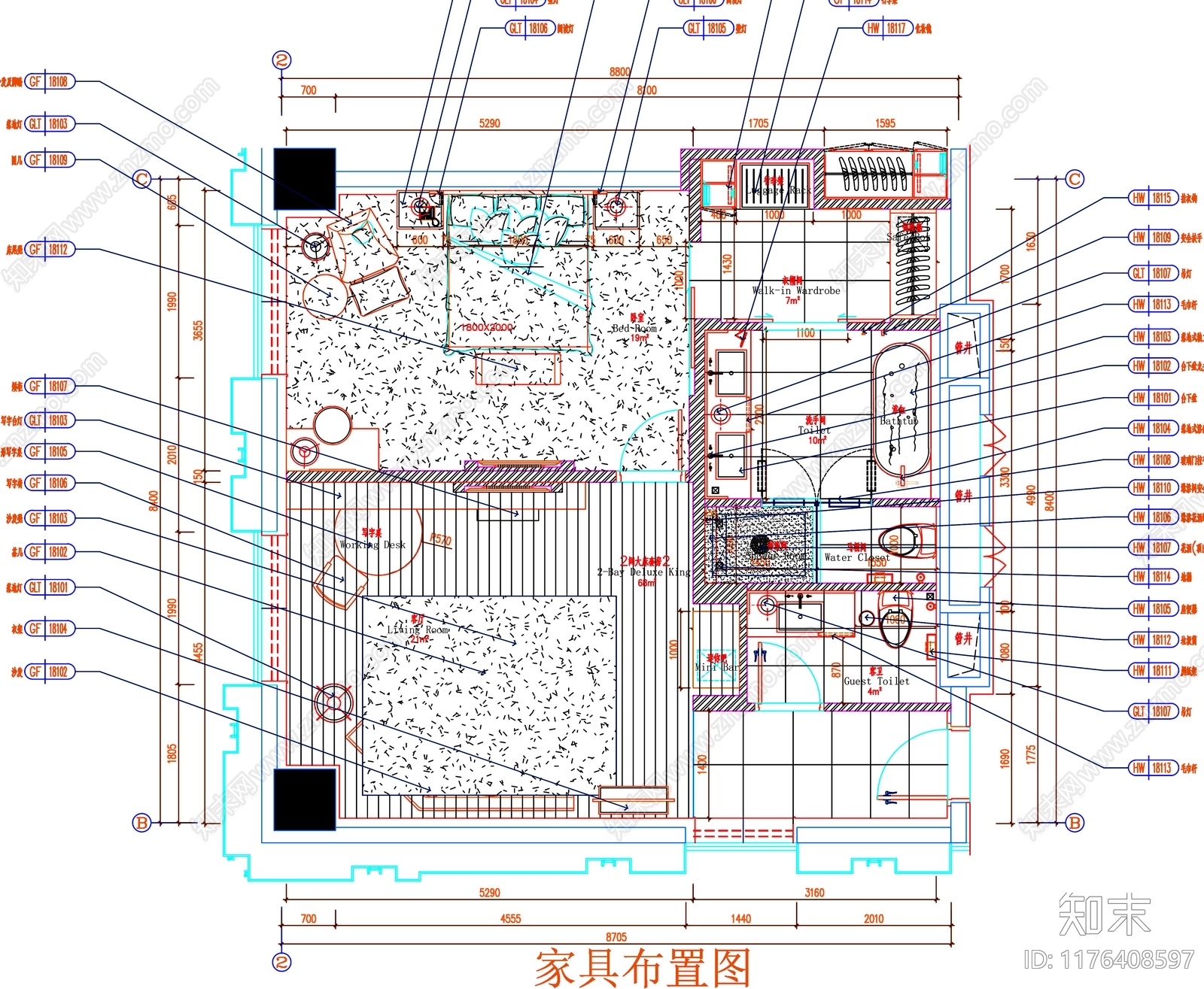 现代工装图库施工图下载【ID:1176408597】