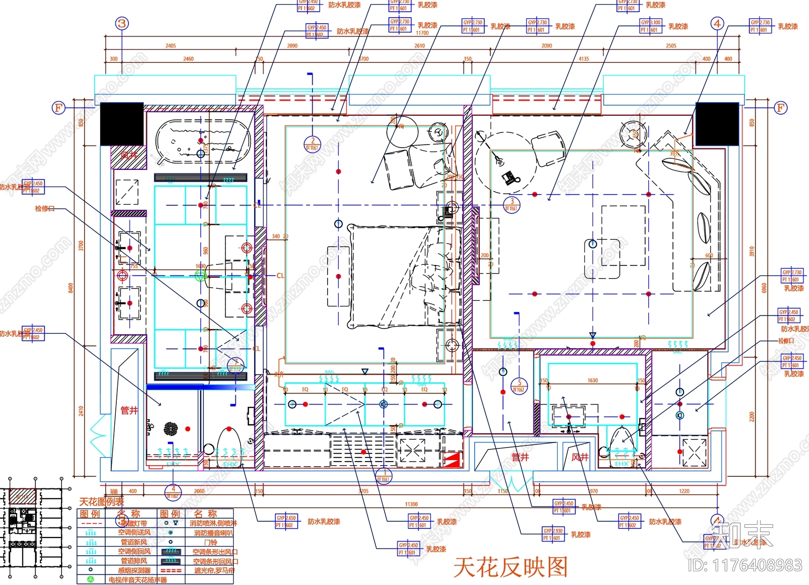 现代工装图库cad施工图下载【ID:1176408983】
