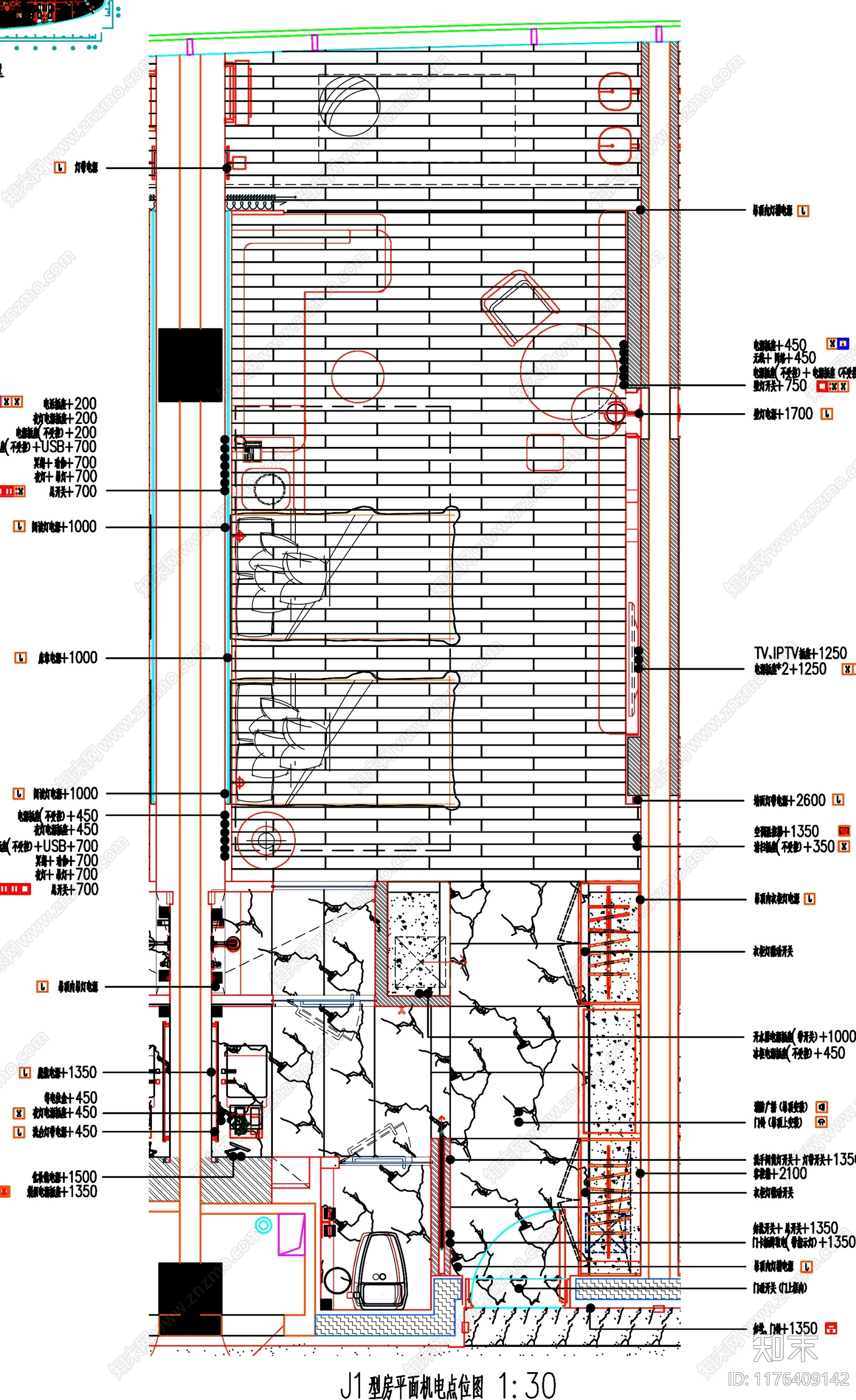 现代工装图库cad施工图下载【ID:1176409142】