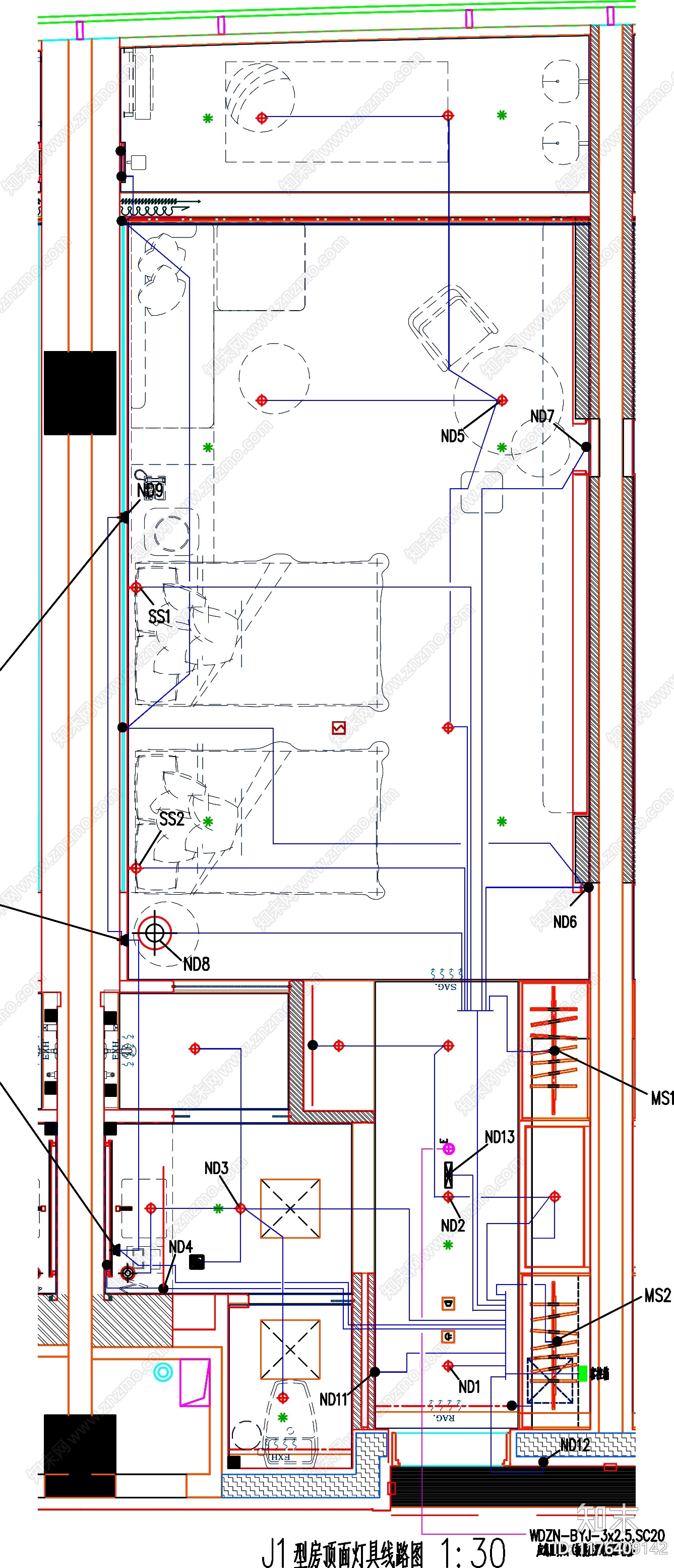 现代工装图库cad施工图下载【ID:1176409142】