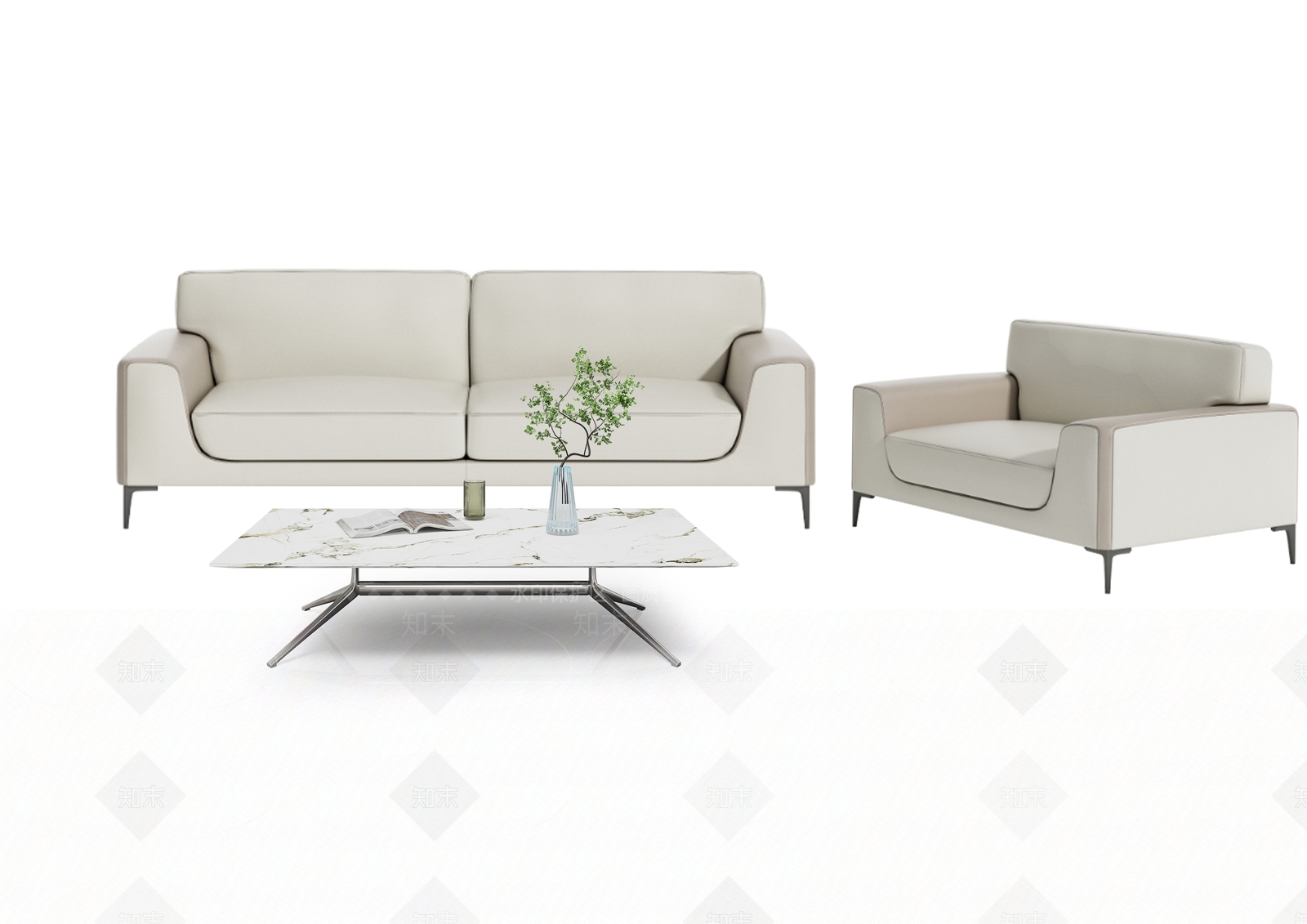 现代办公室3D模型下载【ID:1176414766】