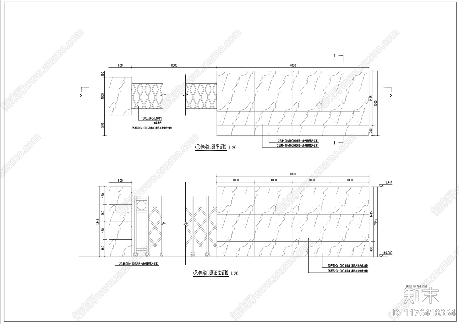 现代简约其他节点详图cad施工图下载【ID:1176418354】