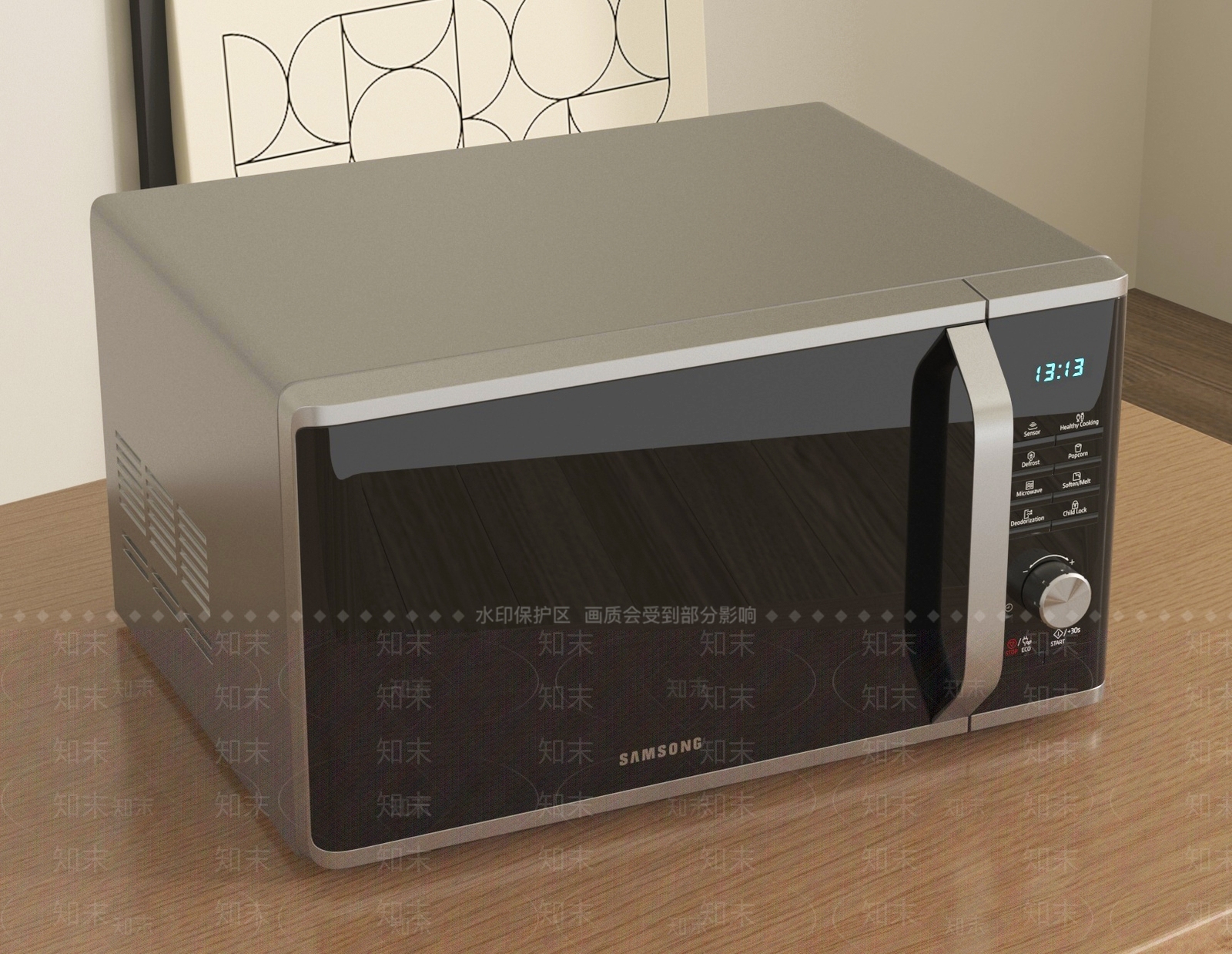 微波炉SU模型下载【ID:1176424936】