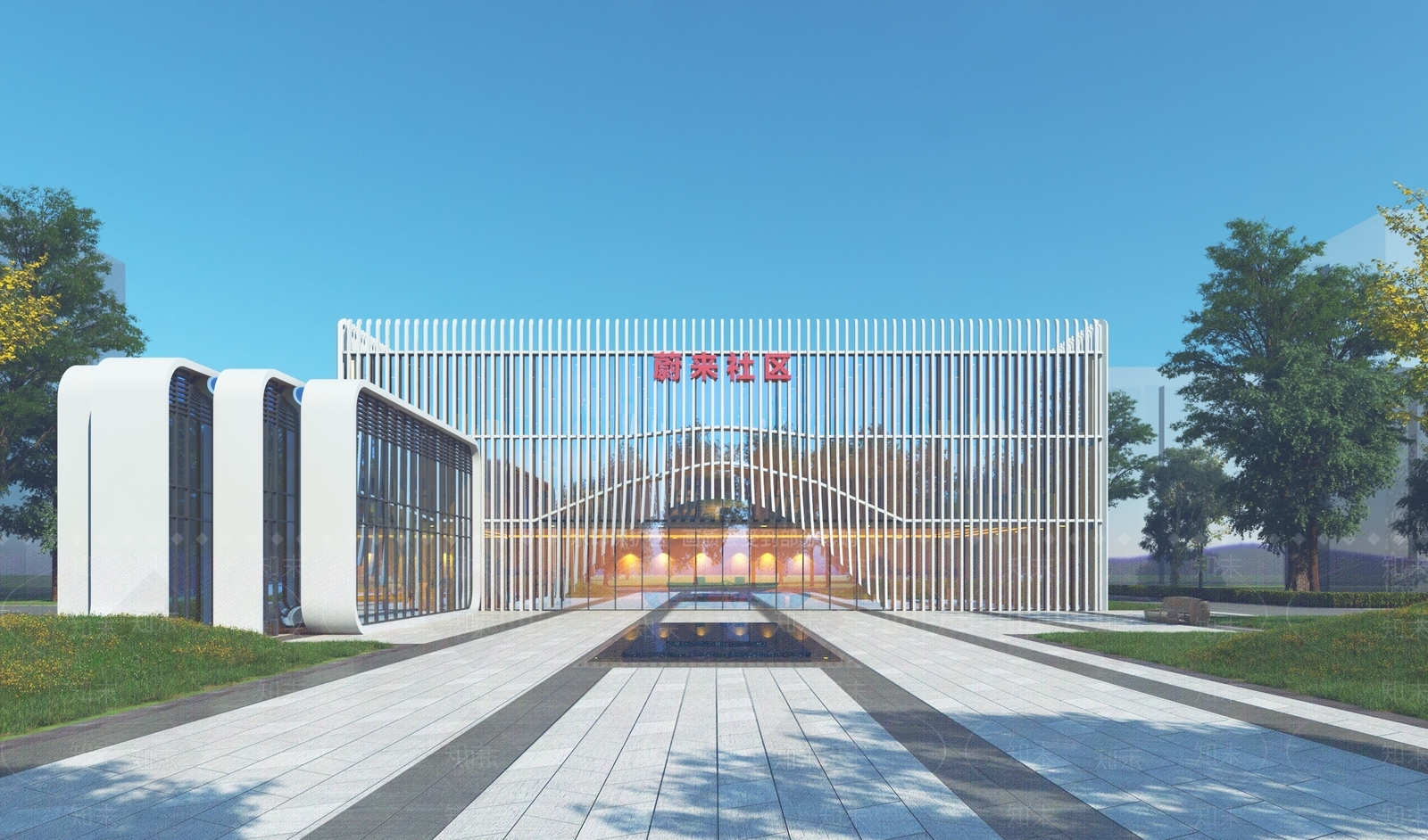 现代其他公共建筑3D模型下载【ID:1176425474】