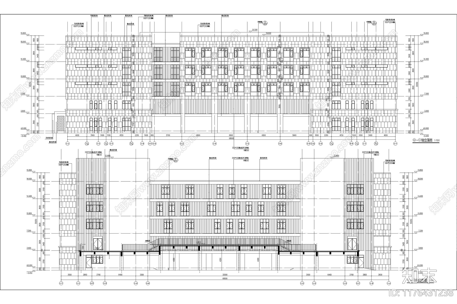现代其他建筑cad施工图下载【ID:1176431238】