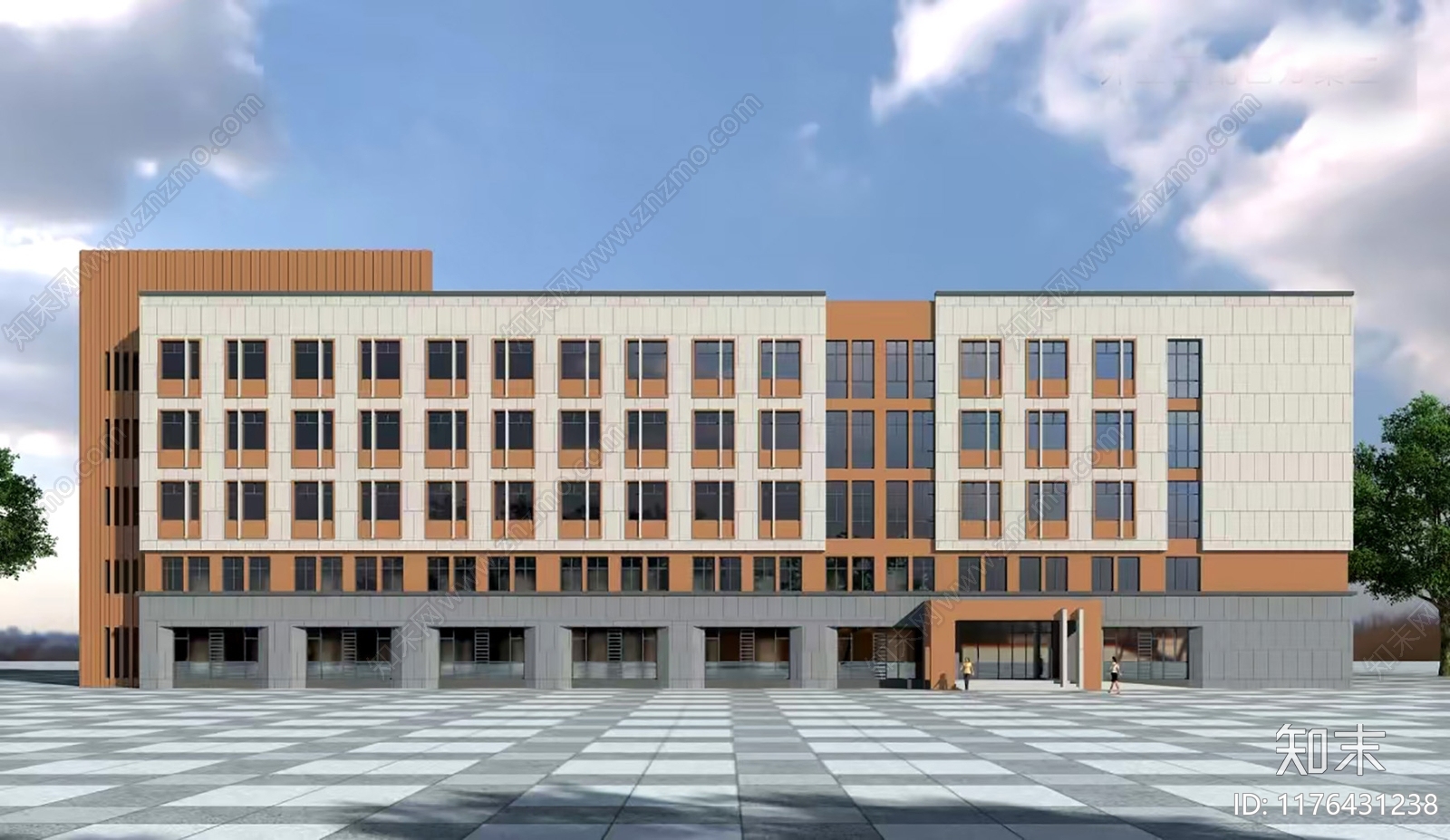 现代其他建筑cad施工图下载【ID:1176431238】
