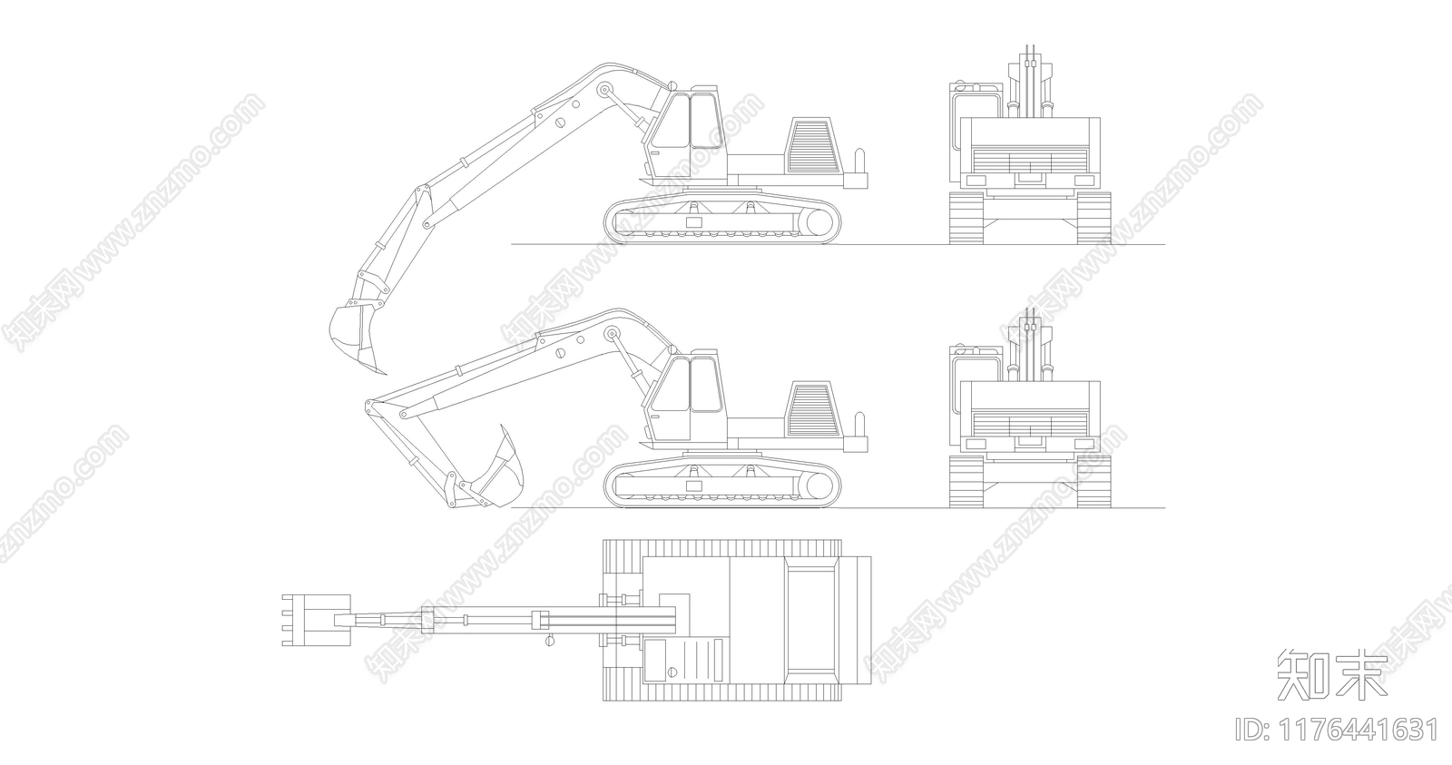 现代交通工具图库施工图下载【ID:1176441631】