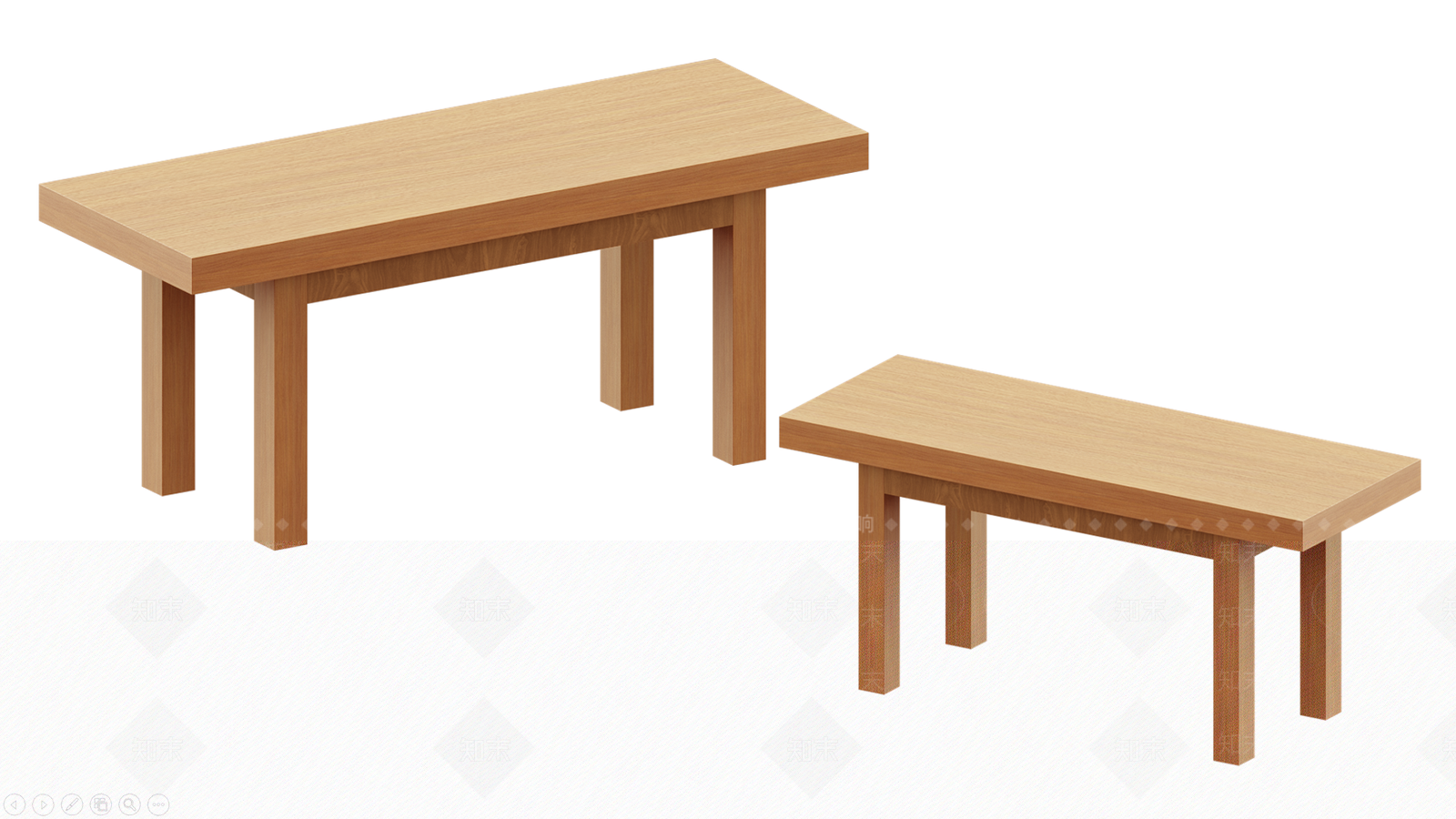 美式欧式其他凳子3D模型下载【ID:1176442319】