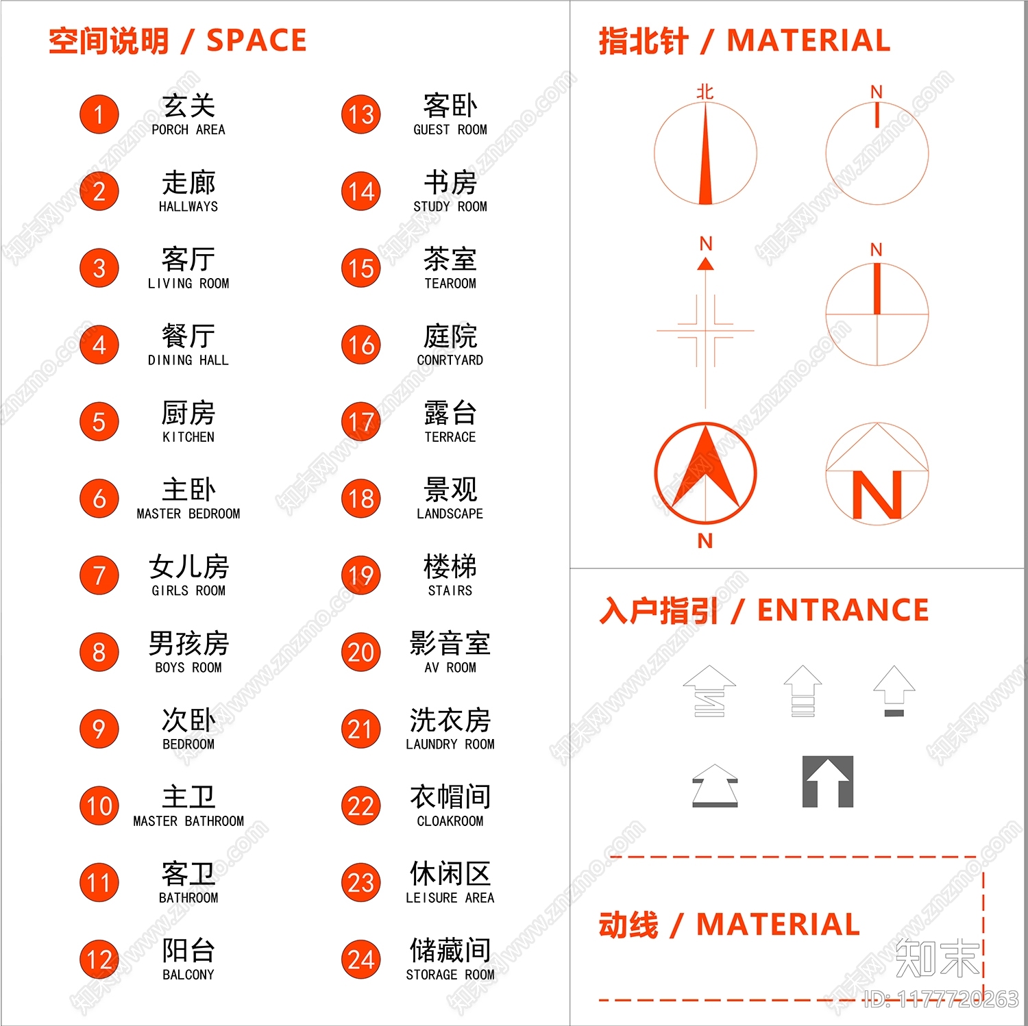 现代家装图库施工图下载【ID:1177720263】