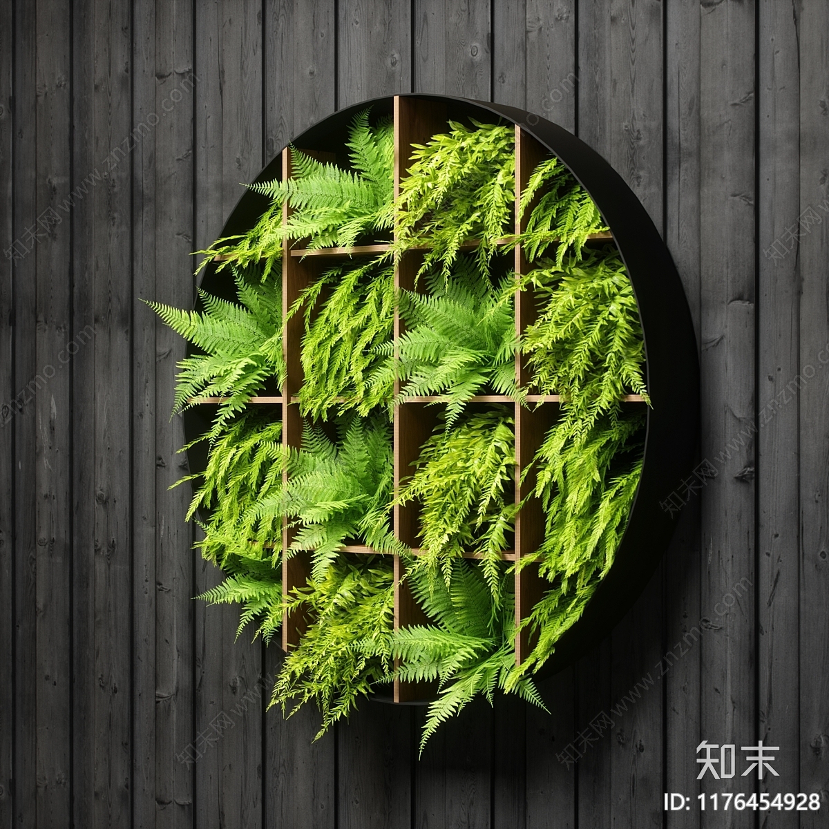 绿植墙3D模型下载【ID:1176454928】