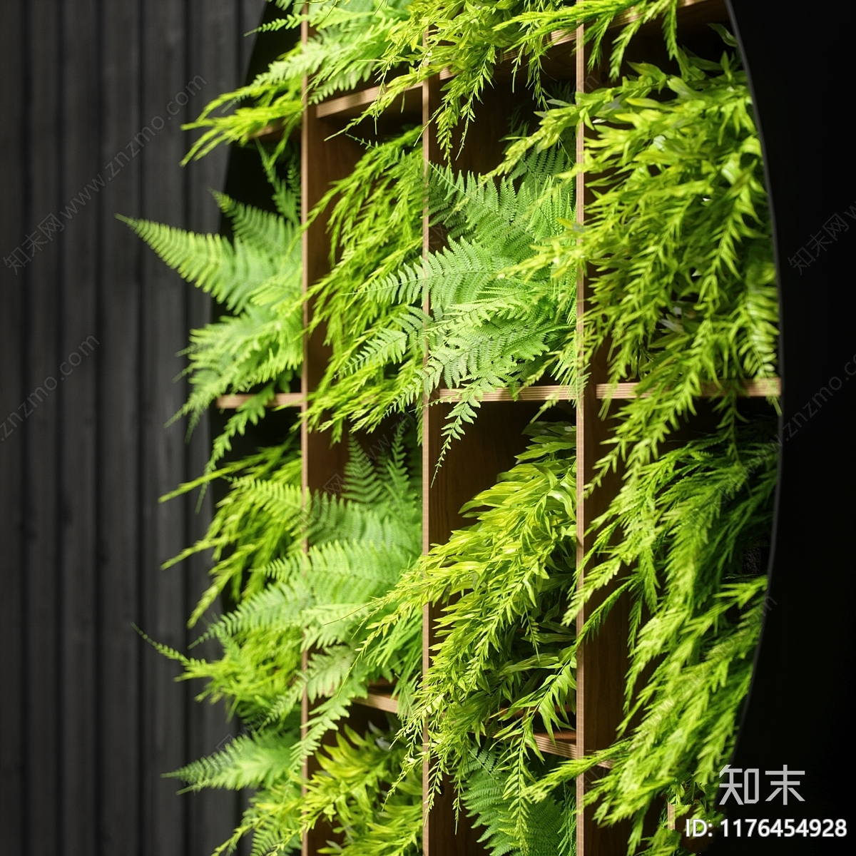 绿植墙3D模型下载【ID:1176454928】