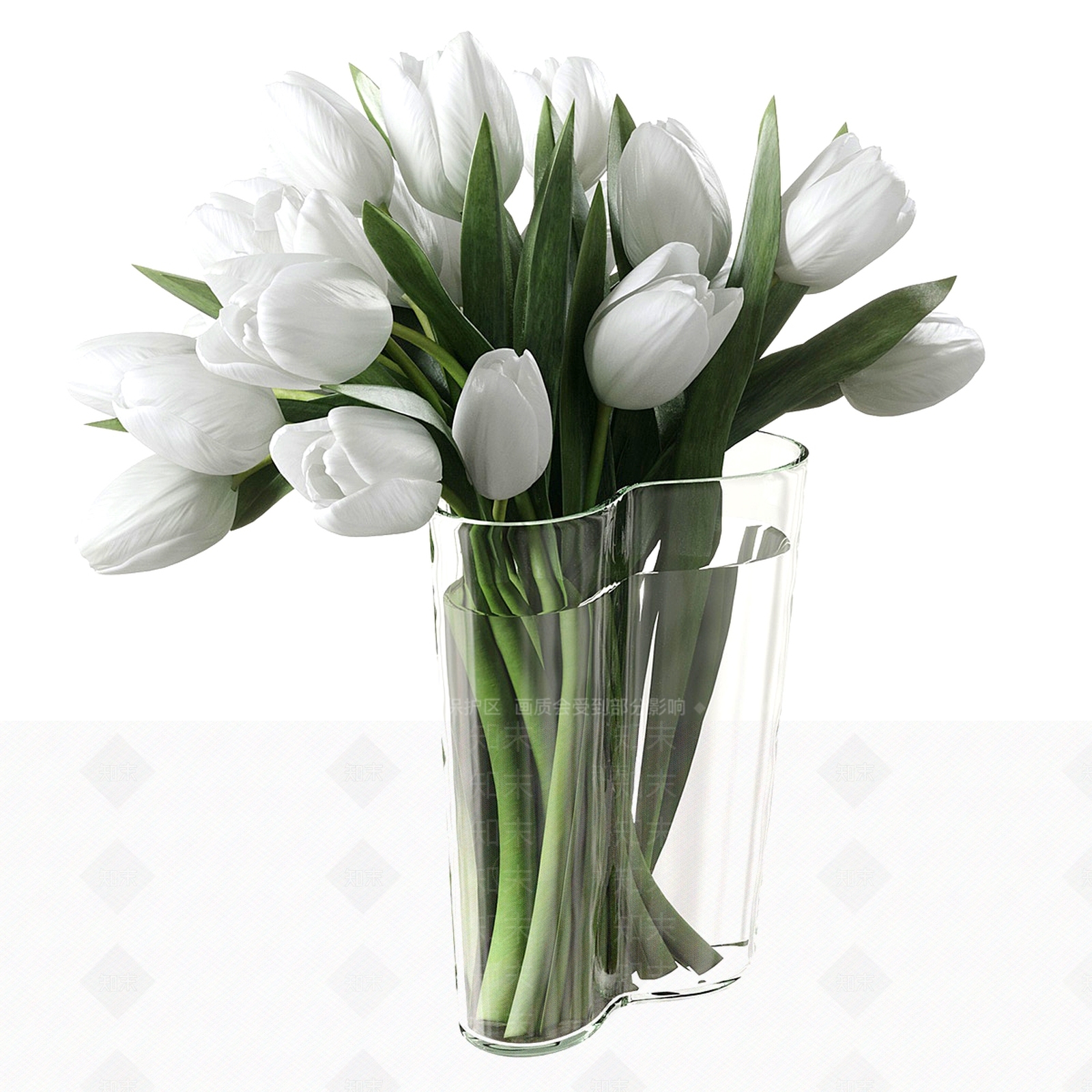 现代花艺3D模型下载【ID:1176462638】