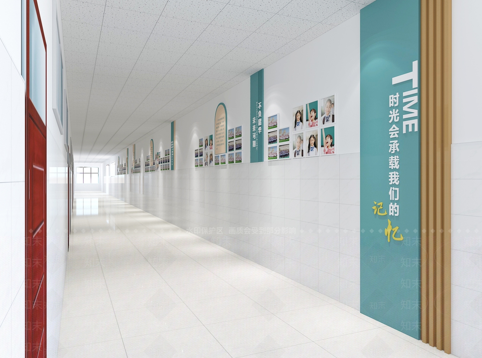 现代走廊3D模型下载【ID:1214821980】