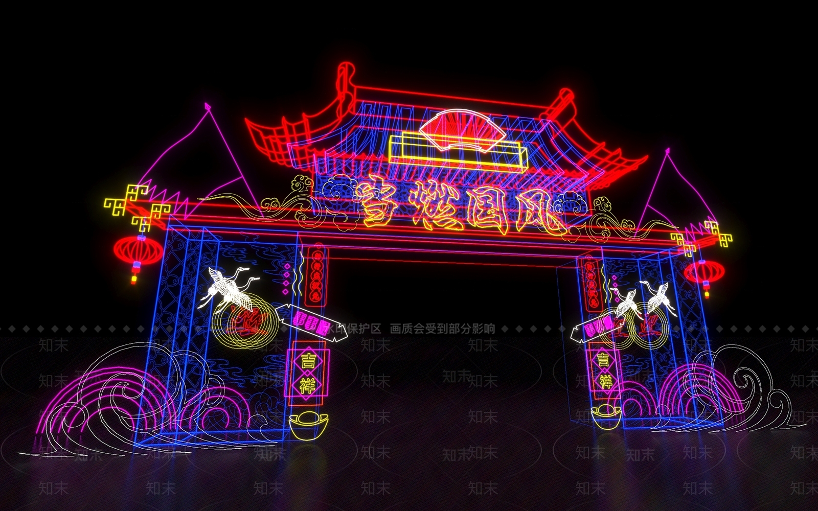 现代景观灯SU模型下载【ID:1176466888】