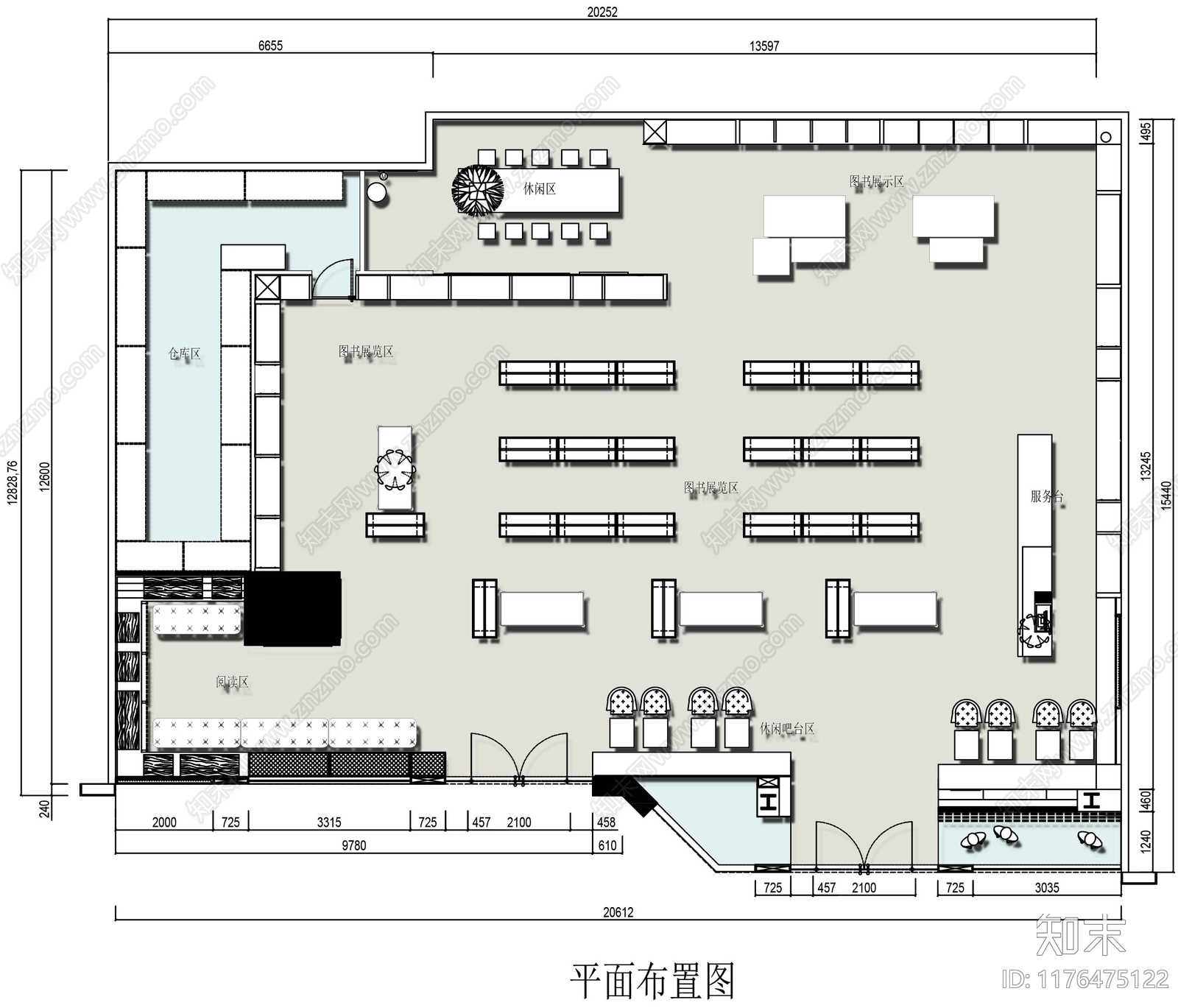 现代其他文化空间施工图下载【ID:1176475122】