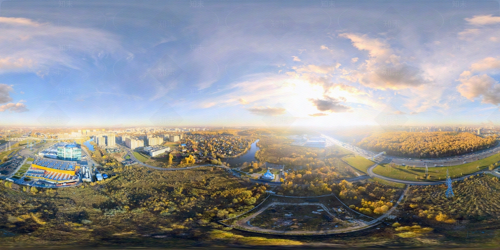 现代户外HDR贴图下载【ID:1176477092】