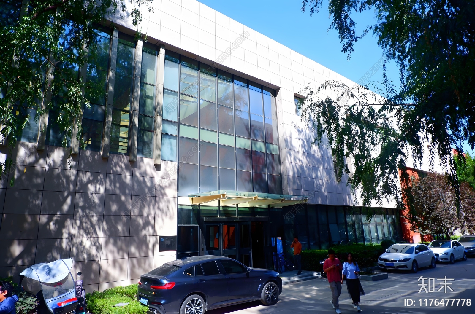 现代学校建筑cad施工图下载【ID:1176477778】