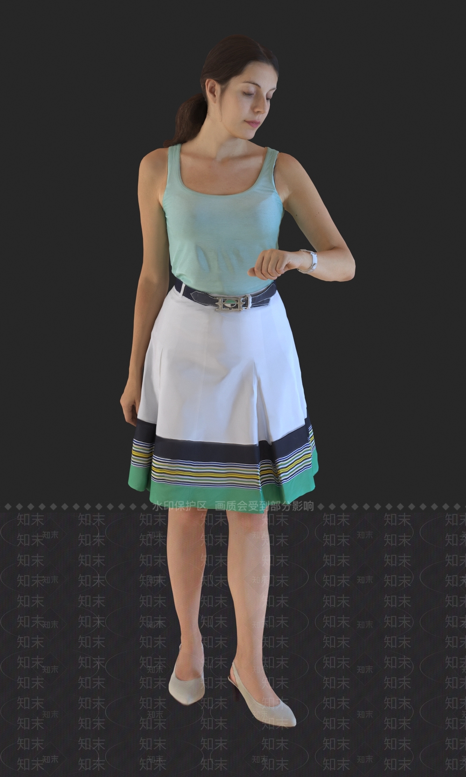 女人SU模型下载【ID:1176478527】