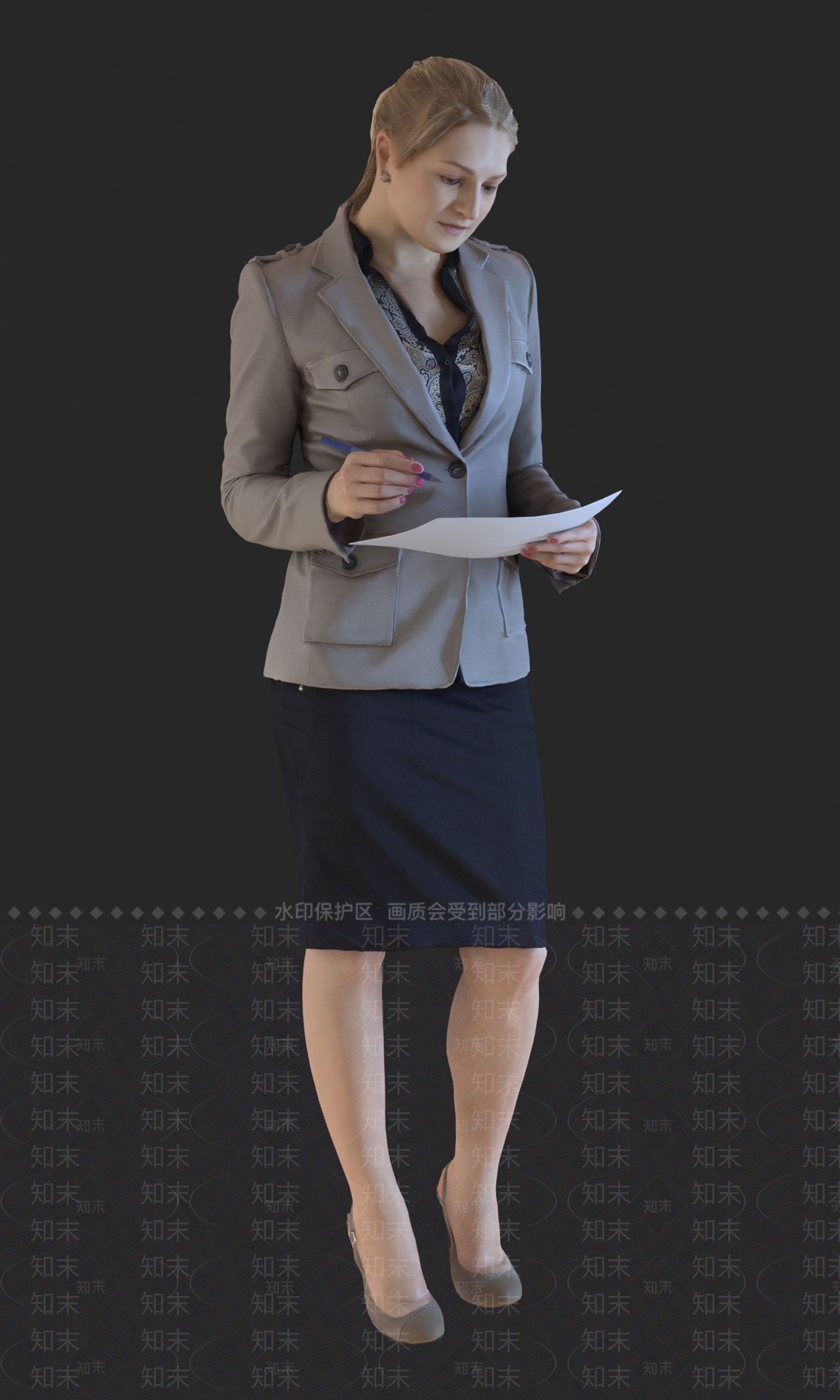 女人SU模型下载【ID:1176478685】