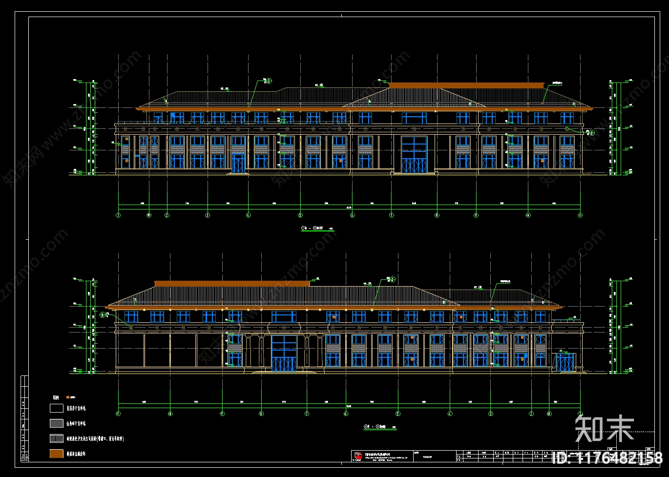 现代简约其他文化建筑施工图下载【ID:1176482158】