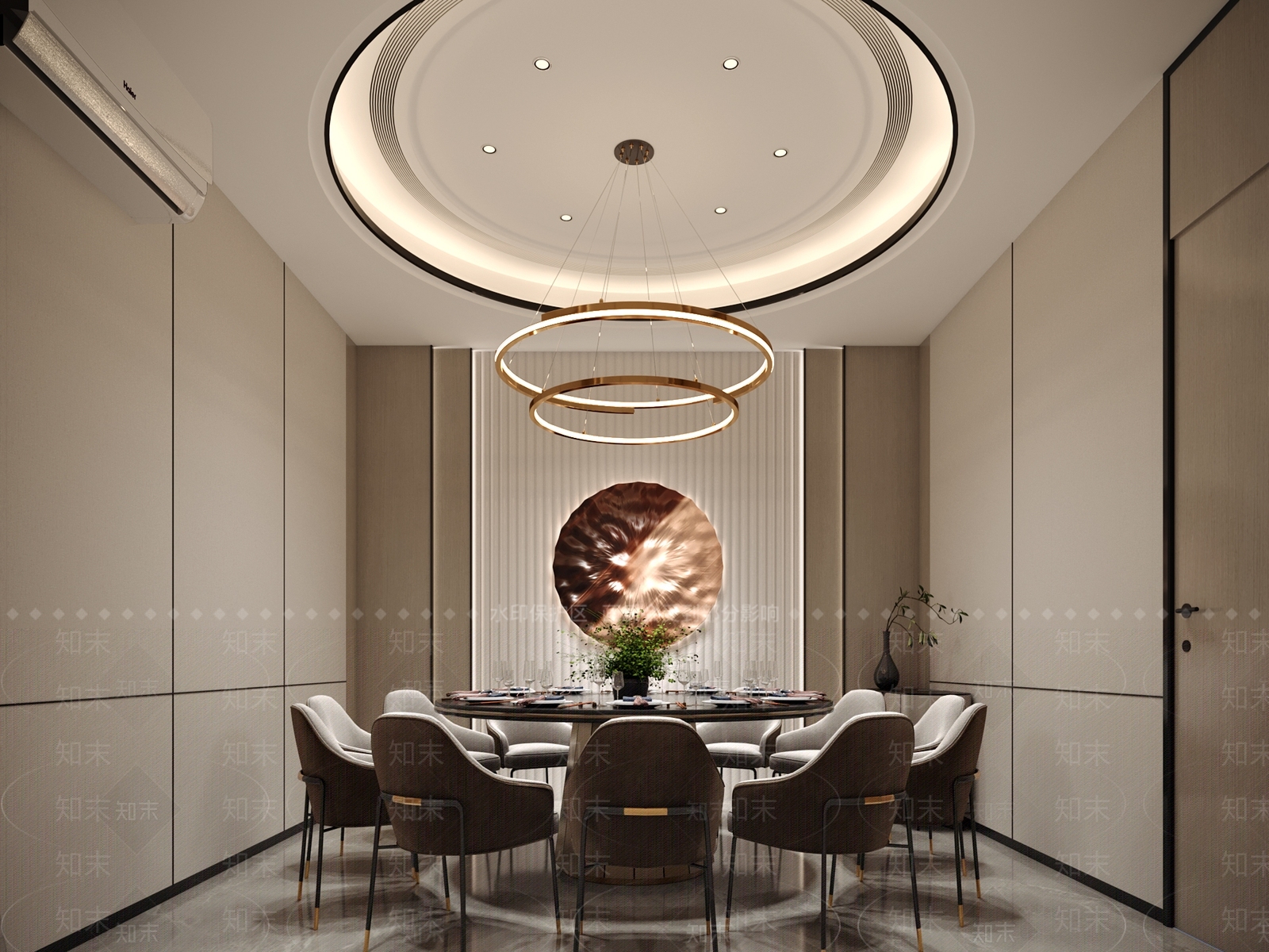 新中式包厢3D模型下载【ID:1176498385】
