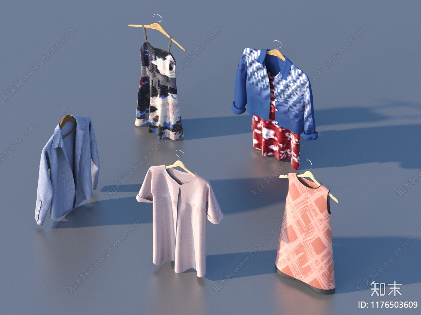 衣服3D模型下载【ID:1176503609】