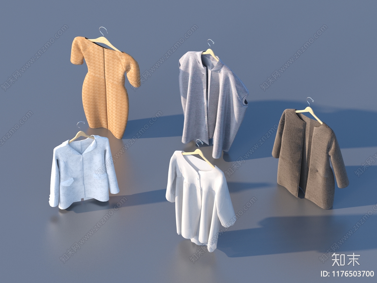 衣服3D模型下载【ID:1176503700】