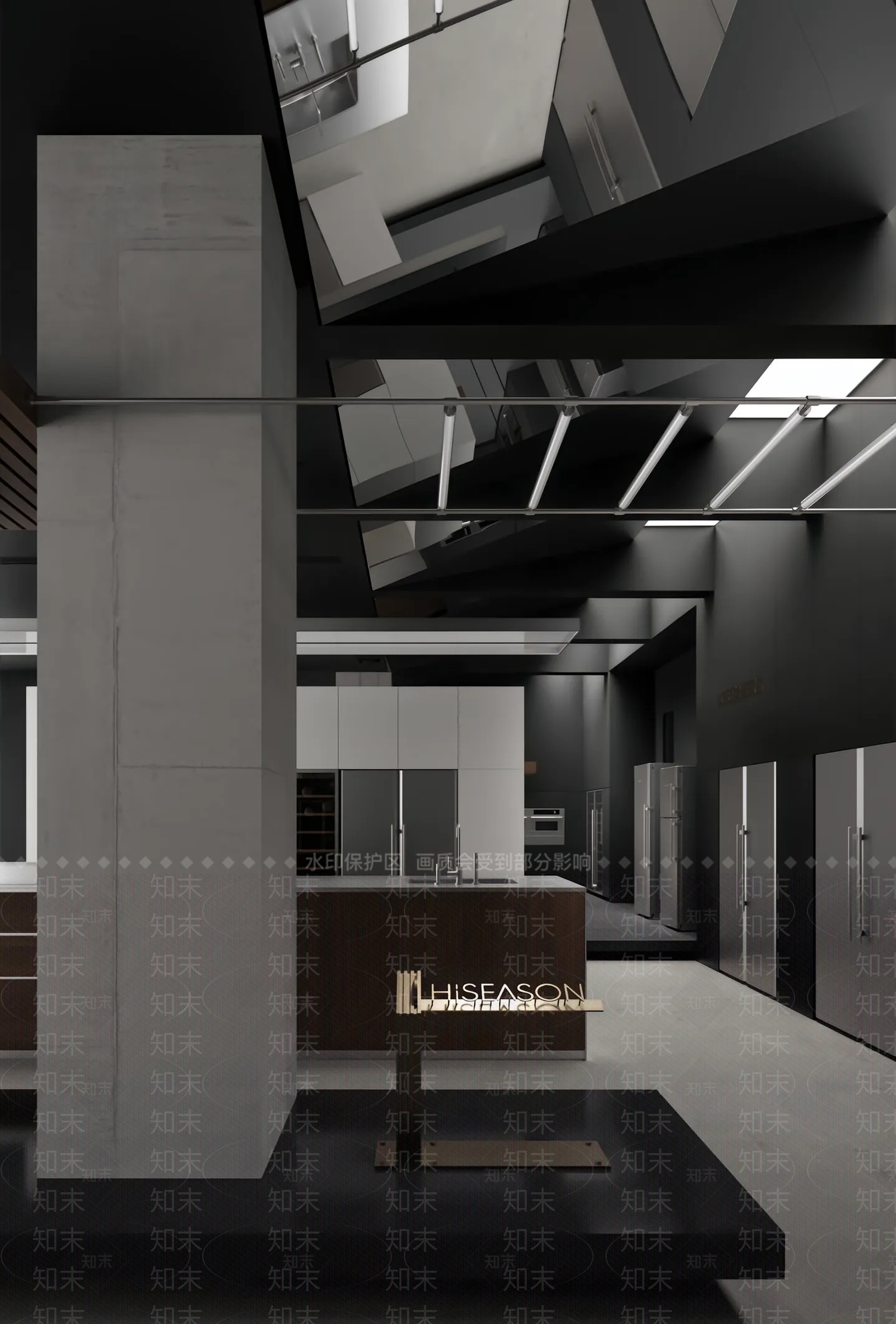 现代极简家居专卖店3D模型下载【ID:1176535305】