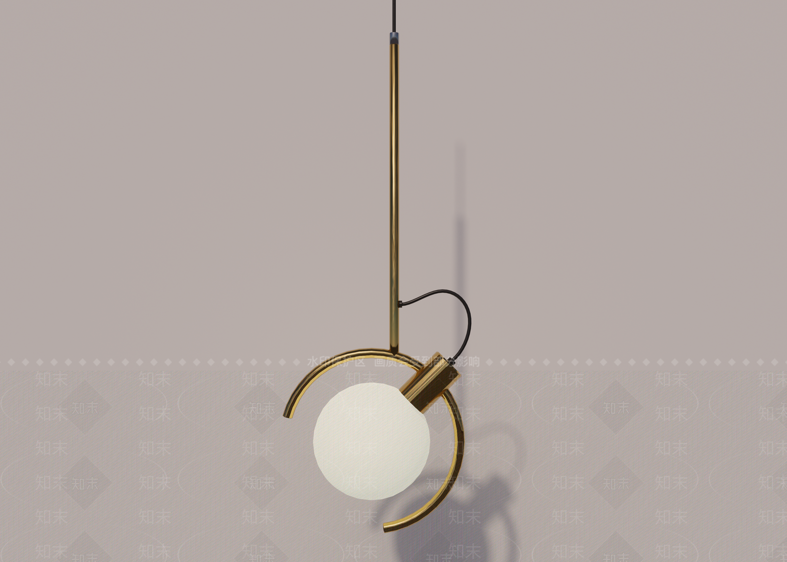 现代其他灯具SU模型下载【ID:1176537003】