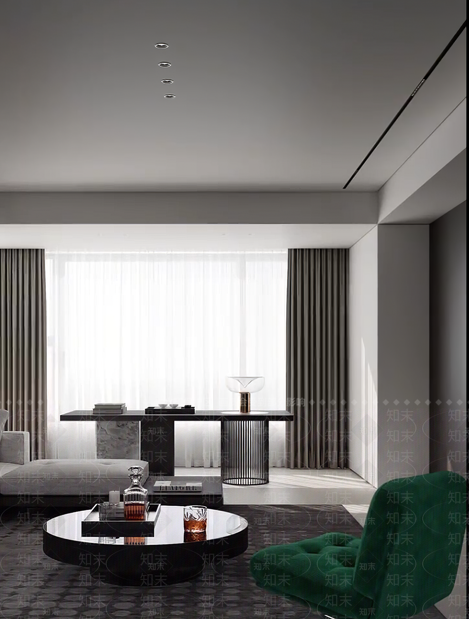 现代书房3D模型下载【ID:1214823000】