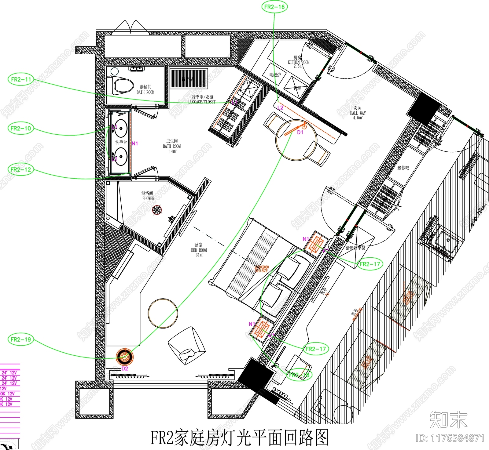 现代工装图库cad施工图下载【ID:1176584871】