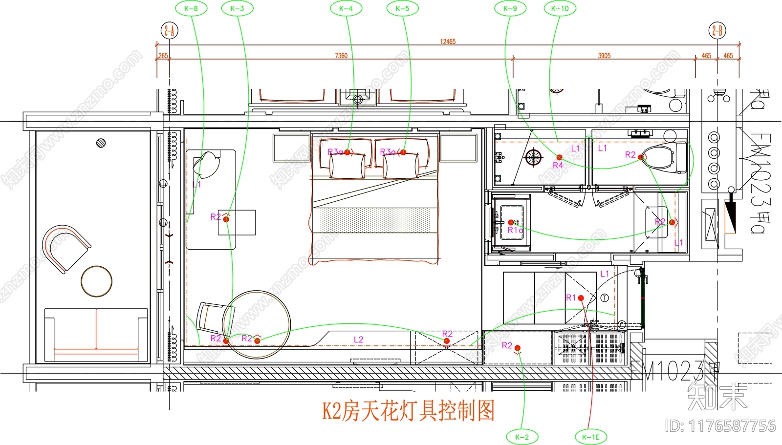 现代工装图库cad施工图下载【ID:1176587756】