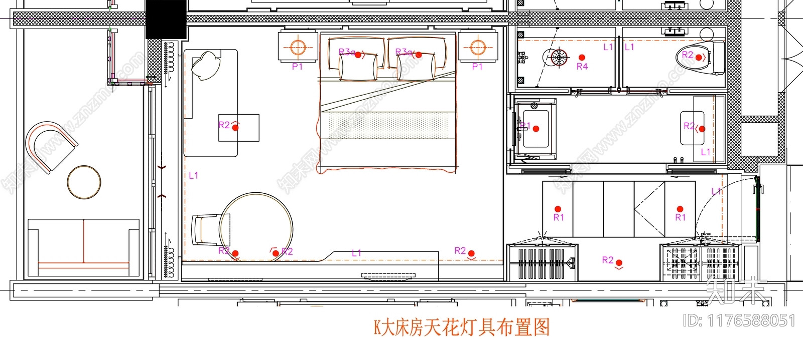 现代工装图库cad施工图下载【ID:1176588051】