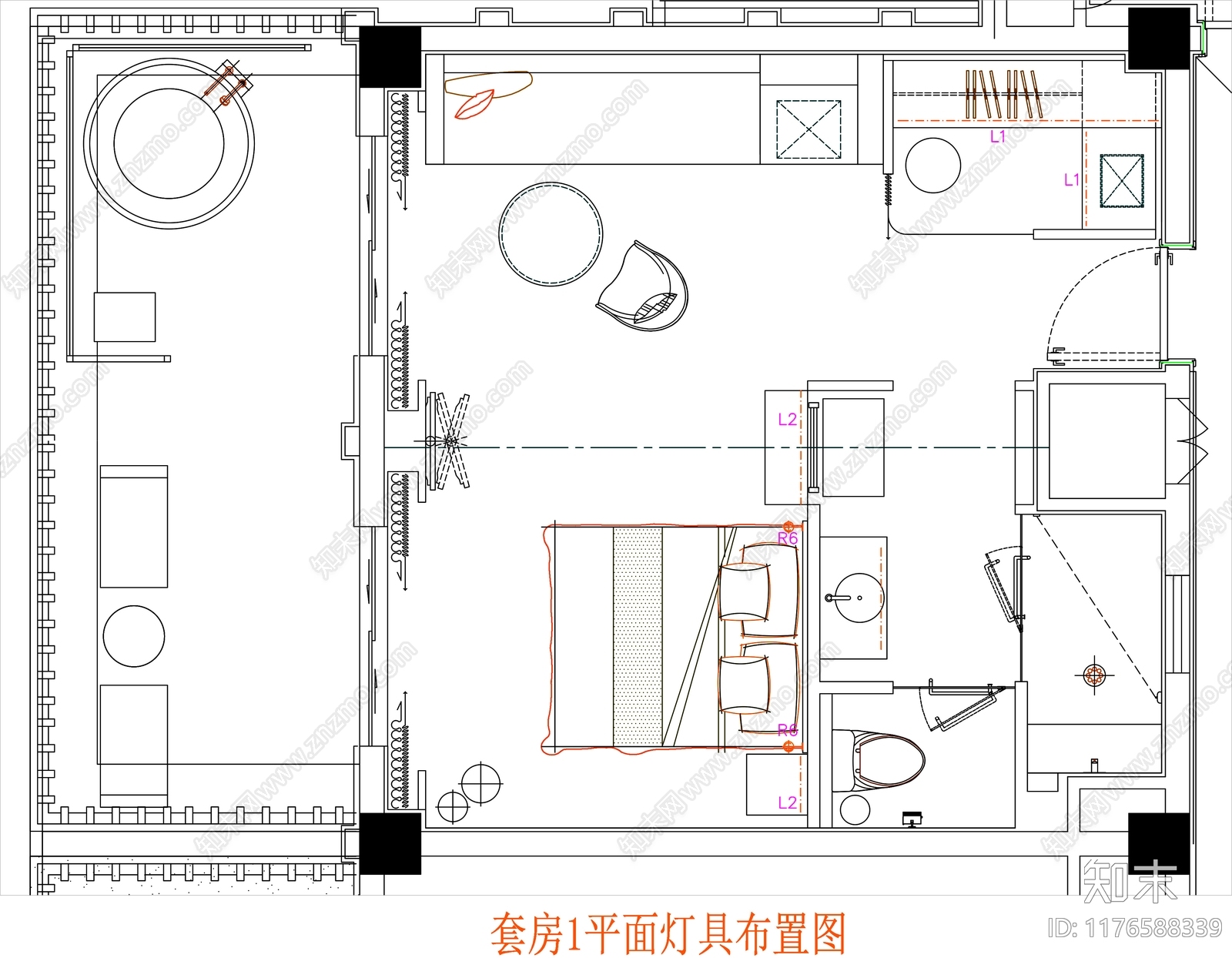 现代工装图库施工图下载【ID:1176588339】