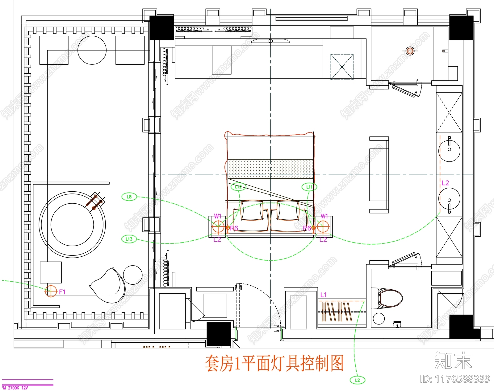 现代工装图库cad施工图下载【ID:1176588339】